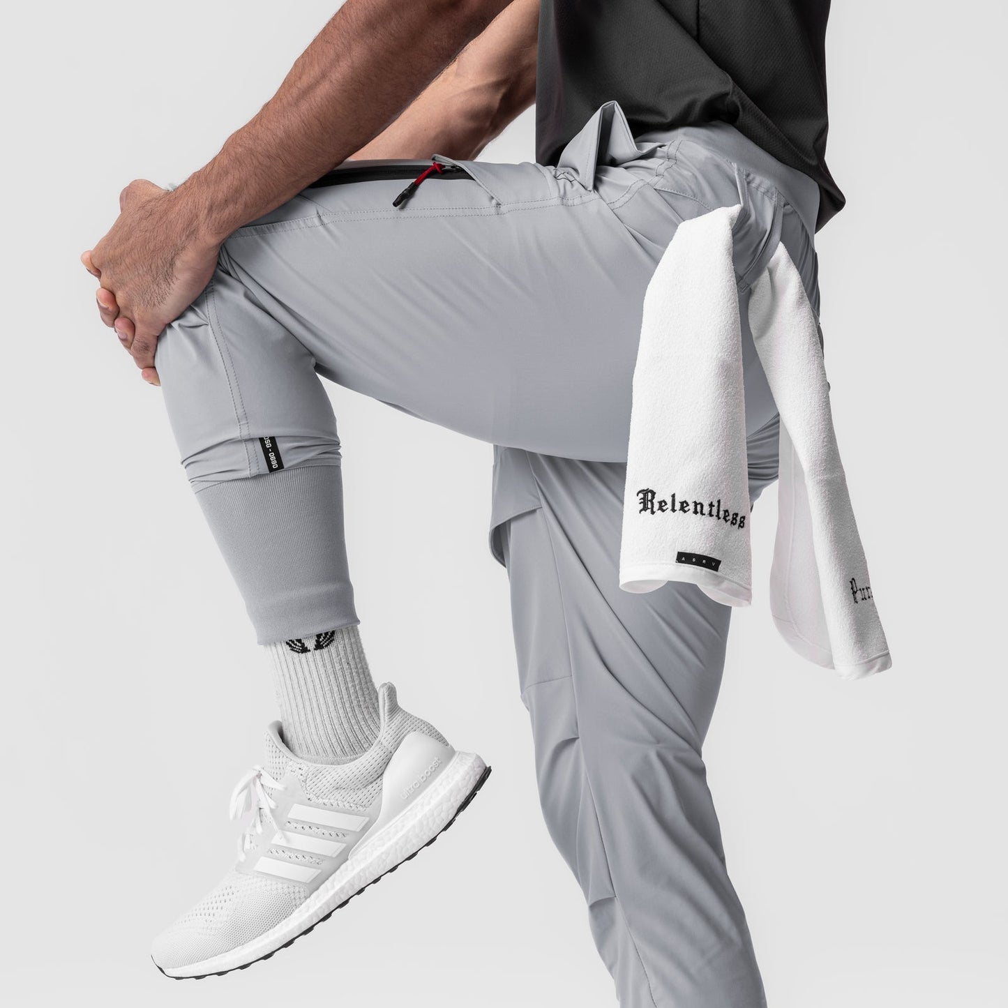 0690. Tetra-Lite® Tech High Rib Jogger Slate Grey "Cyber" | ASRV Online