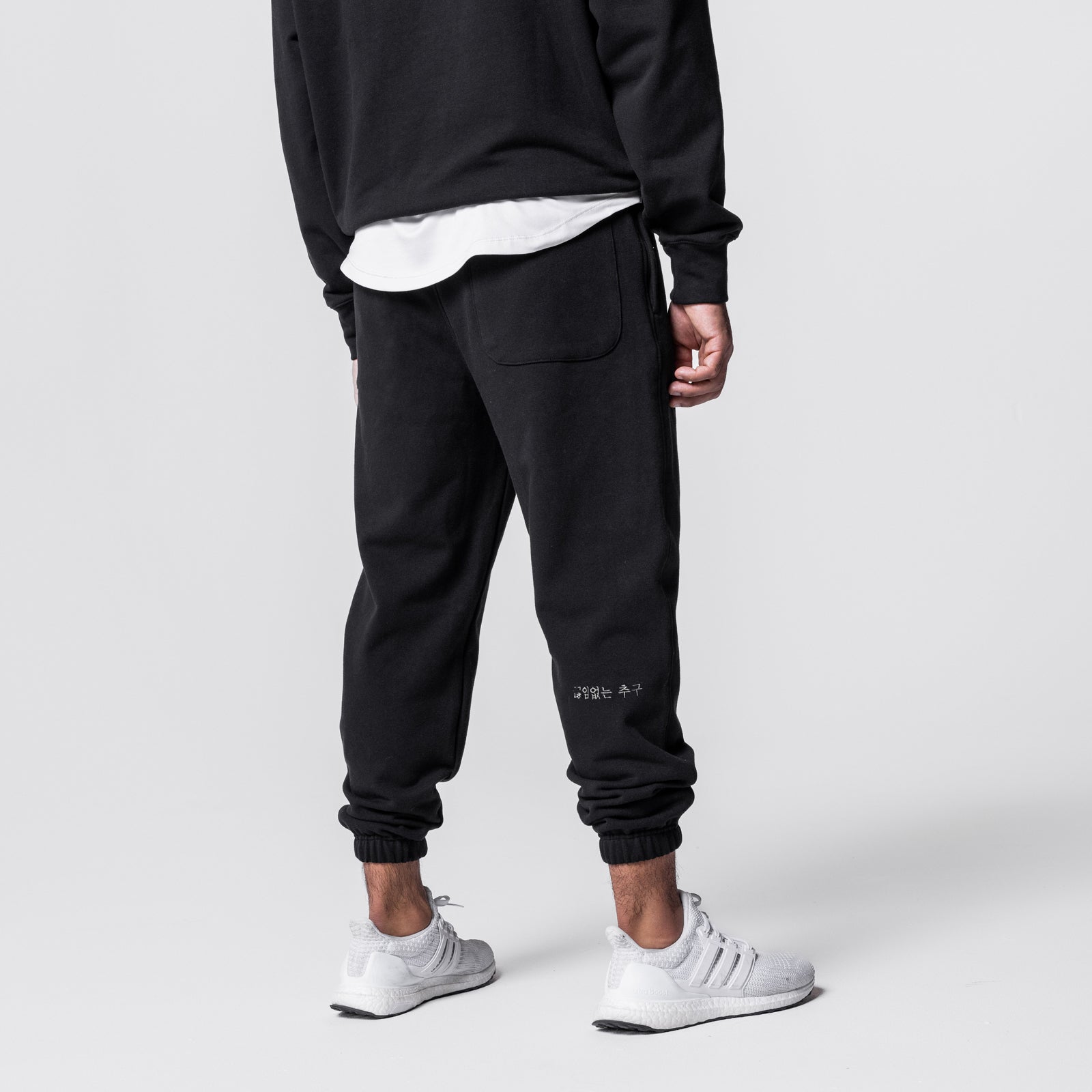 0655. Tech-Terry™ Oversized Sweats Black | ASRV Discount