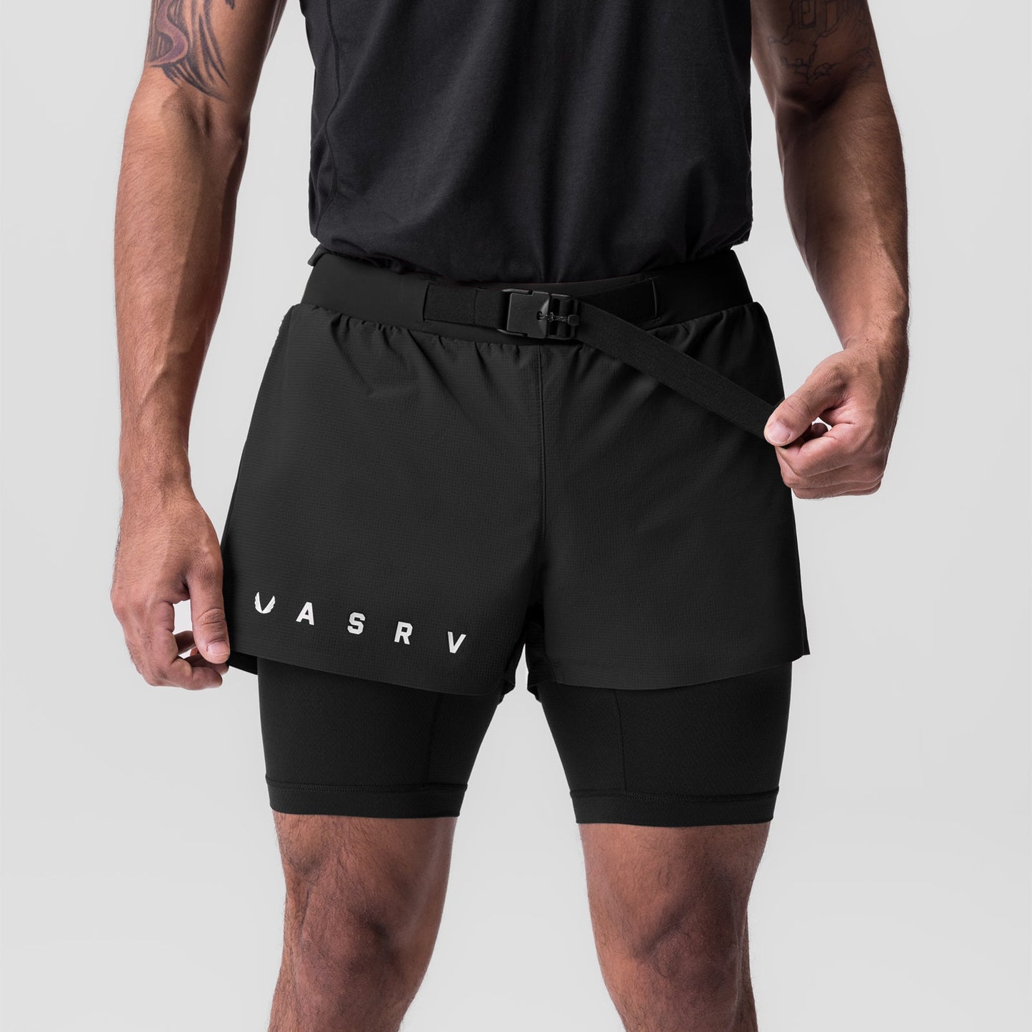 0786. Ripstop 3" Belt Pack Short Dusk Black/Black | ASRV near me