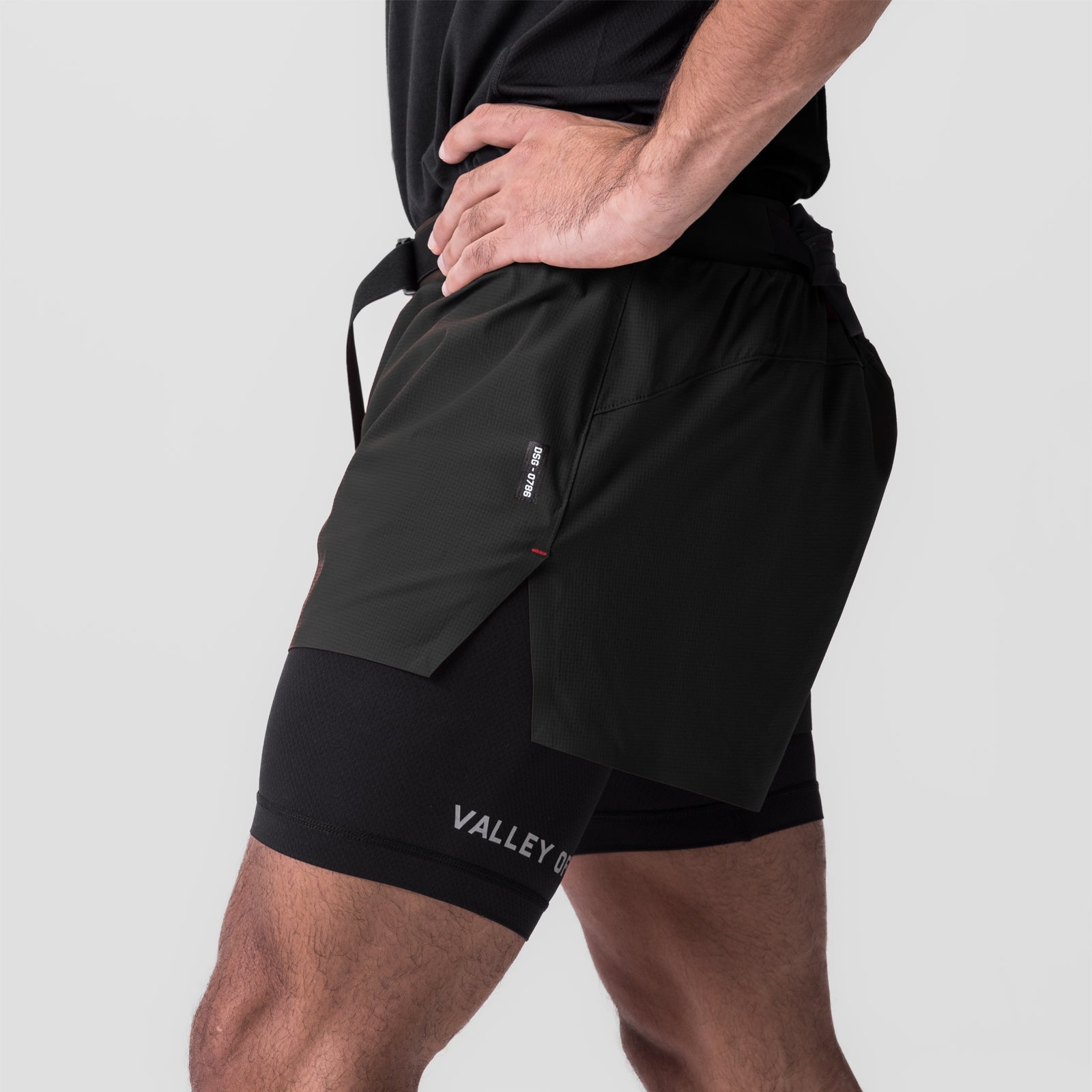 0786. Ripstop 3" Belt Pack Short Dusk Black/Black | ASRV near me
