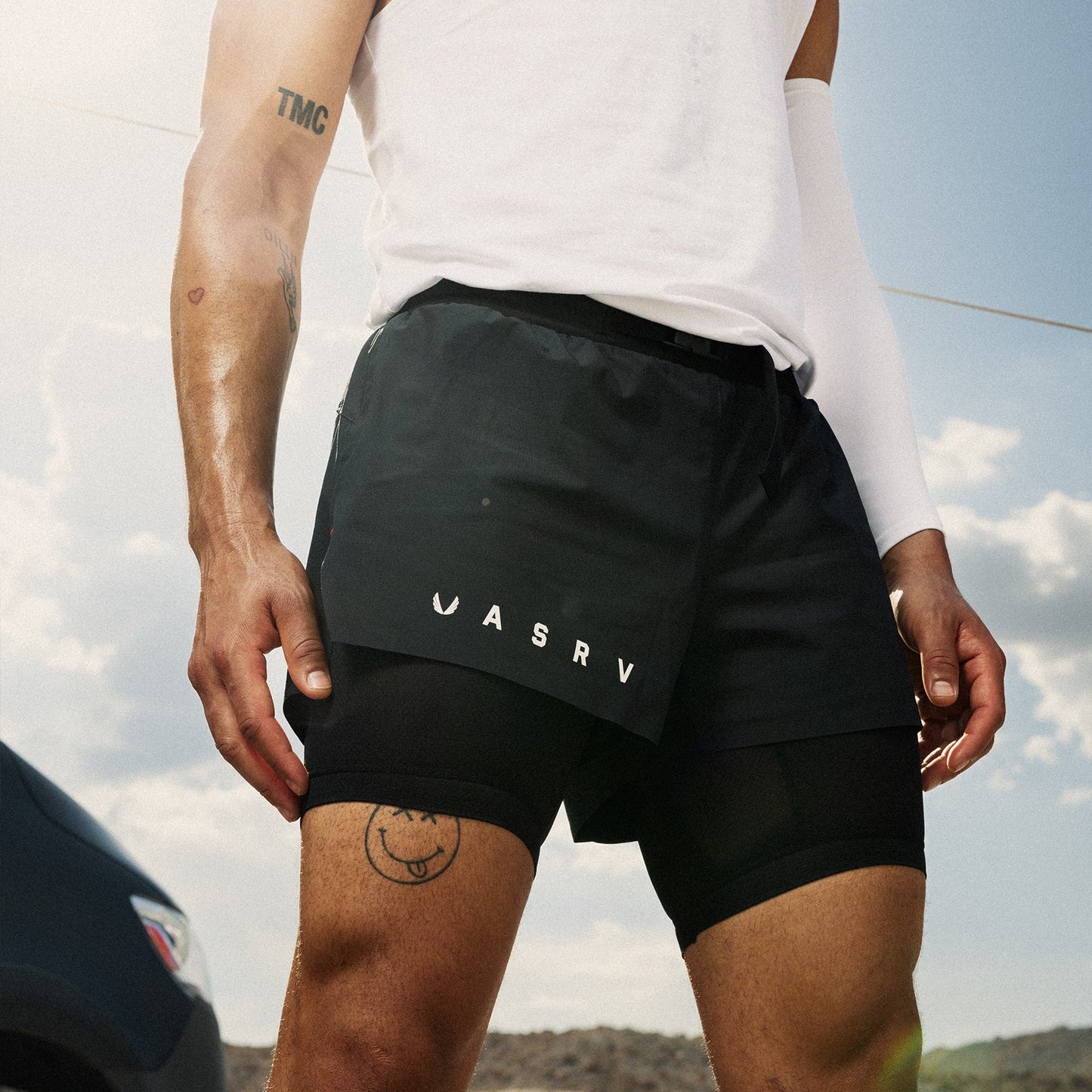0786. Ripstop 3" Belt Pack Short Dusk Black/Black | ASRV near me