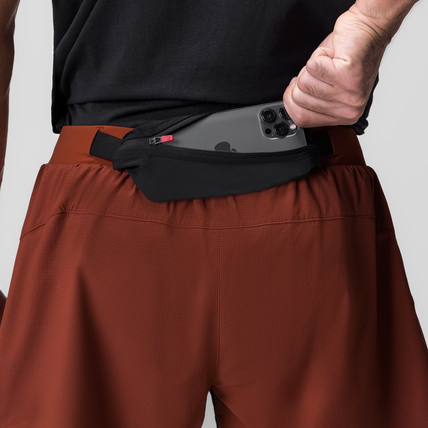0786. Ripstop 3" Belt Pack Short Brick/Black | ASRV on sale