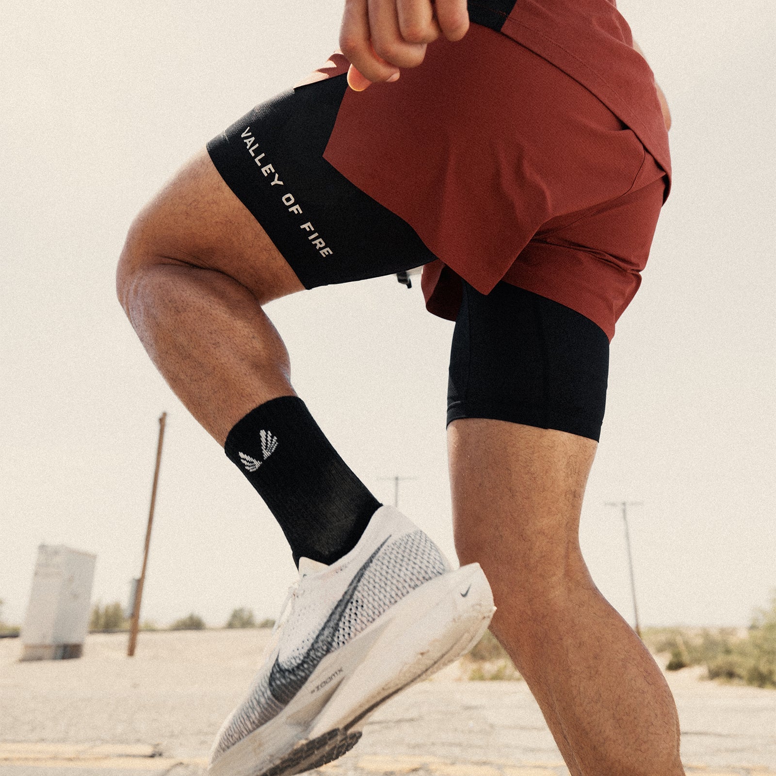 0786. Ripstop 3" Belt Pack Short Brick/Black | ASRV on sale