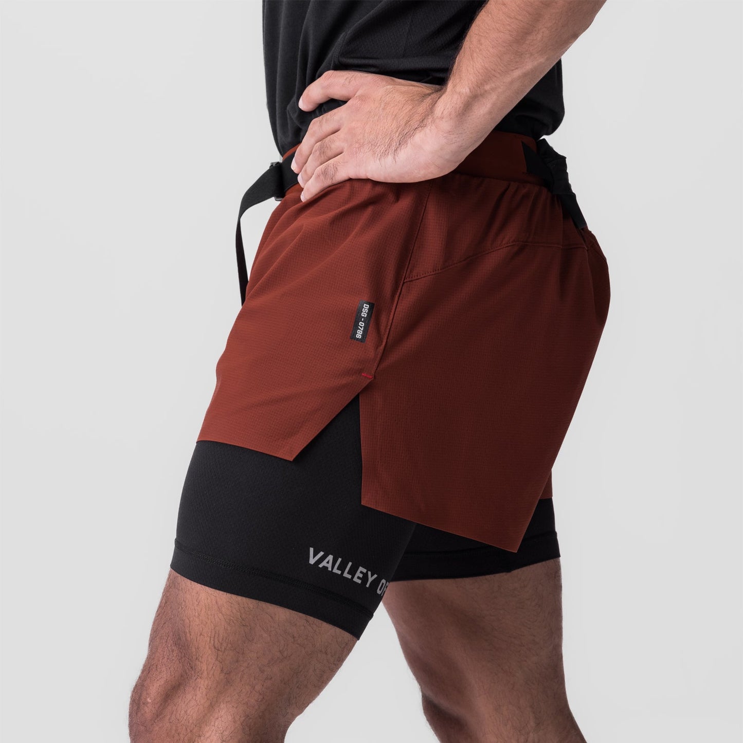 0786. Ripstop 3" Belt Pack Short Brick/Black | ASRV on sale
