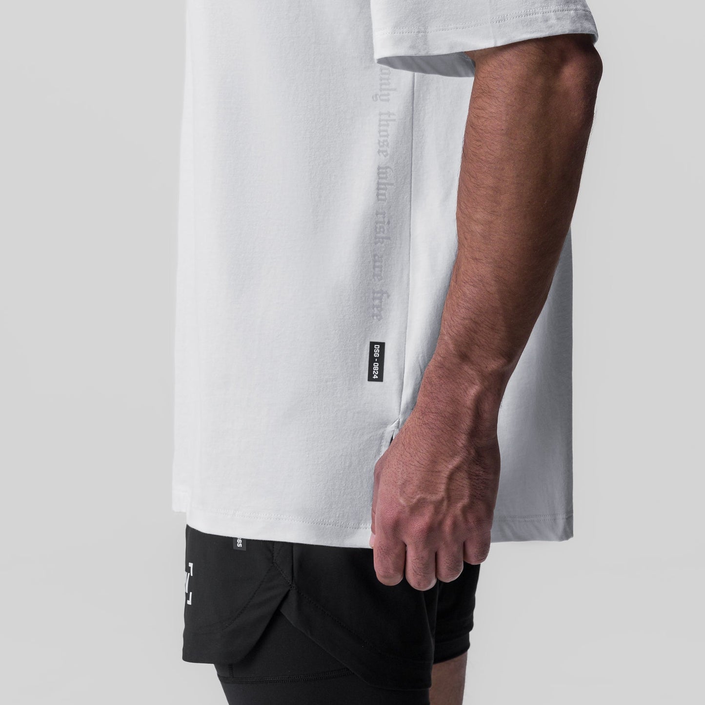 0824. Supima® Oversized Tee White | ASRV Discount