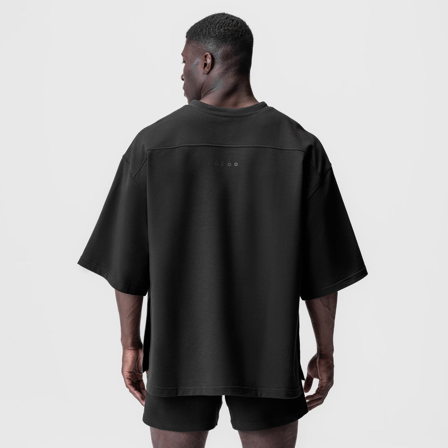 0945. Micro-Terry Warm-Up Tee Black | ASRV for sale