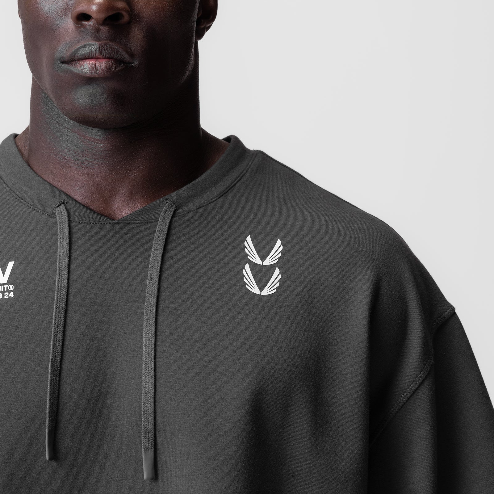 0945. Micro-Terry Warm-Up Tee Space Grey | ASRV discount