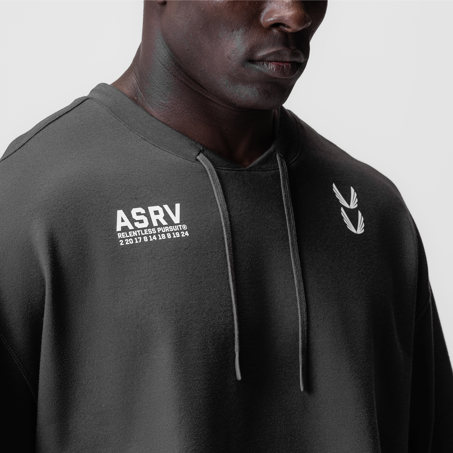 0945. Micro-Terry Warm-Up Tee Space Grey | ASRV discount