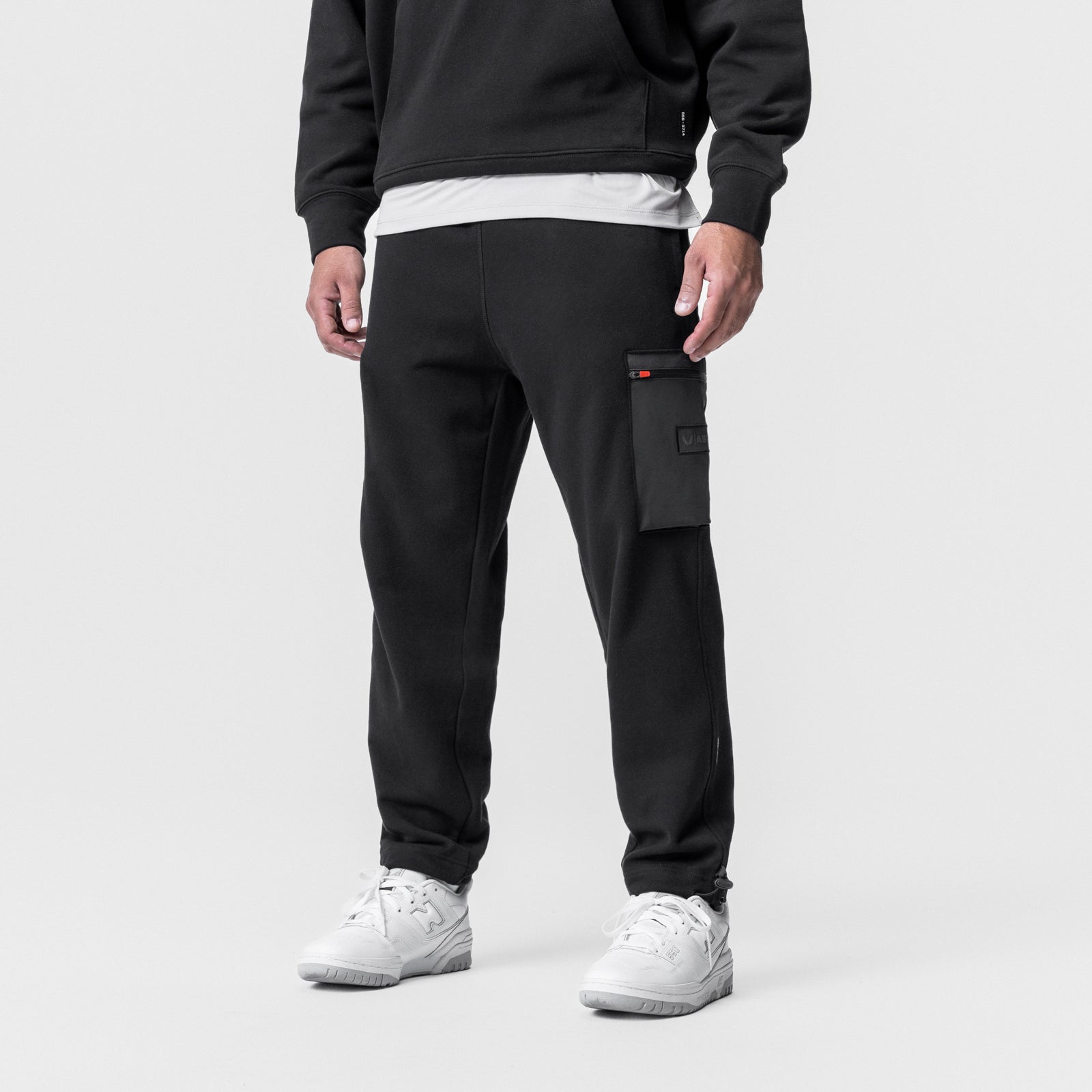 0736. Tech-Terry™ Cinch Cargo Jogger Black | ASRV Discount