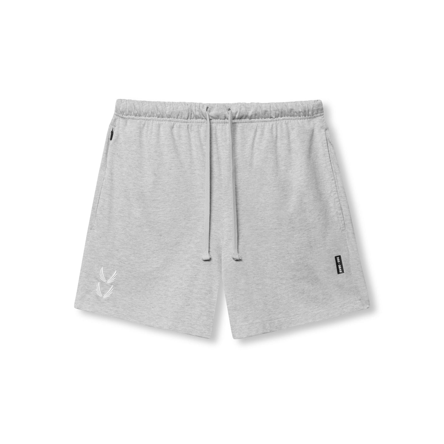 0849. Tech Essential™ Sweat Short Heather Grey | ASRV sale