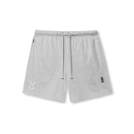 0849. Tech Essential™ Sweat Short Heather Grey | ASRV sale