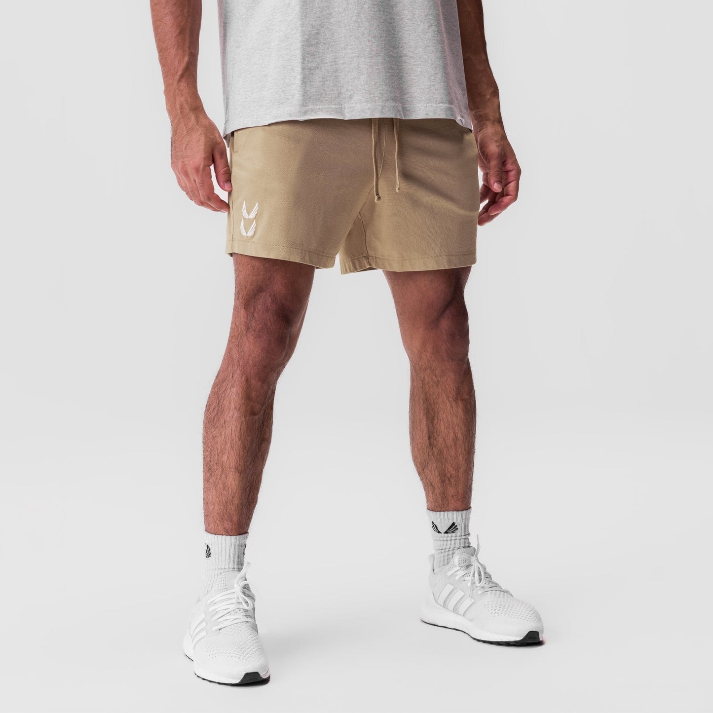 0849. Tech Essential™ Sweat Short Khaki | ASRV on sale