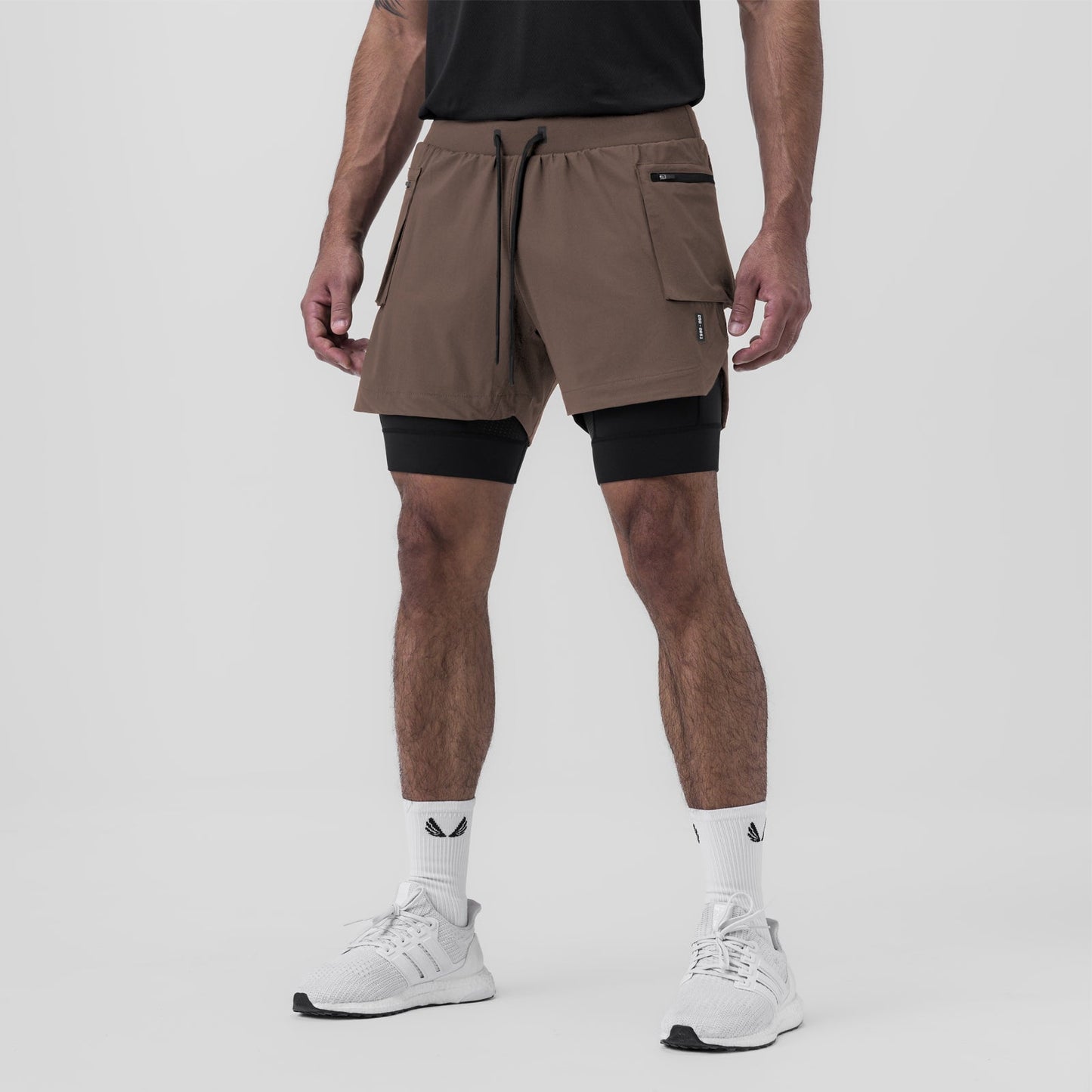 0651. Tetra-Lite® 5" Liner Cargo Short Deep Taupe | ASRV Discount