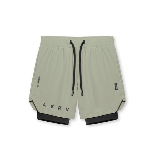 0866. Tetra-Lite® 7" Liner Short Sage "ASRV"/Black | ASRV sale