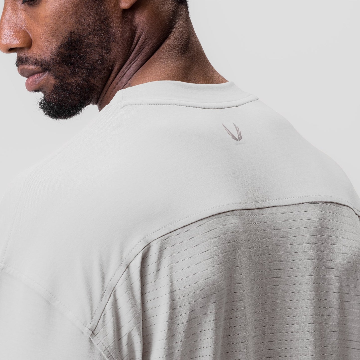0841. 3D-Lite® 2.0 3/4-Sleeve Oversized Tee White "OTWR" | ASRV on sale