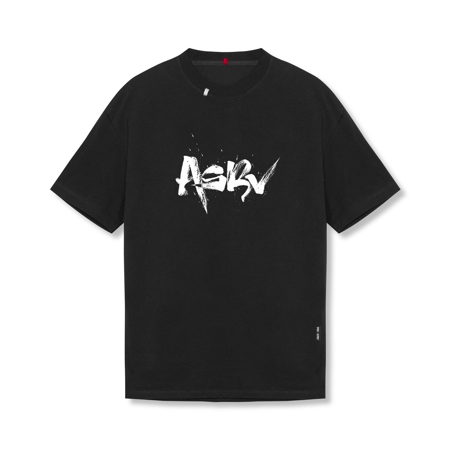 0797. Tech Essential™ Relaxed Tee Black "Koi" | ASRV US
