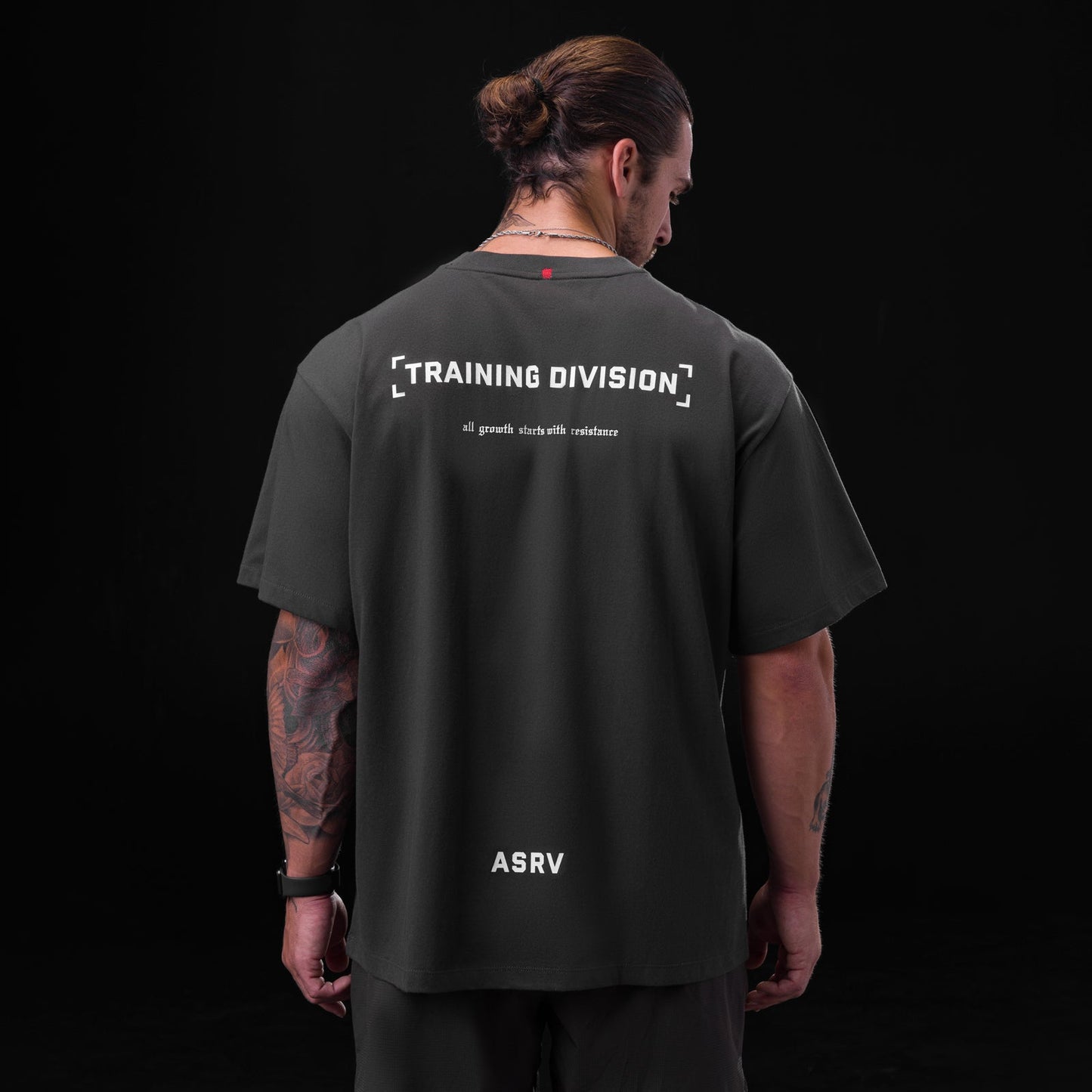 0797. Tech Essential™ Relaxed Tee Space Grey "TD" | ASRV on sale