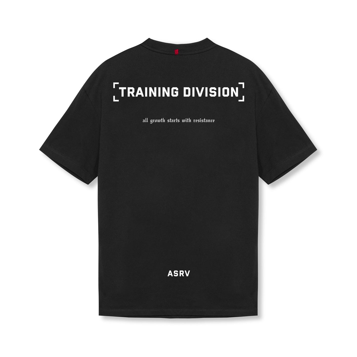0797. Tech Essential™ Relaxed Tee Black "TD" | ASRV Online