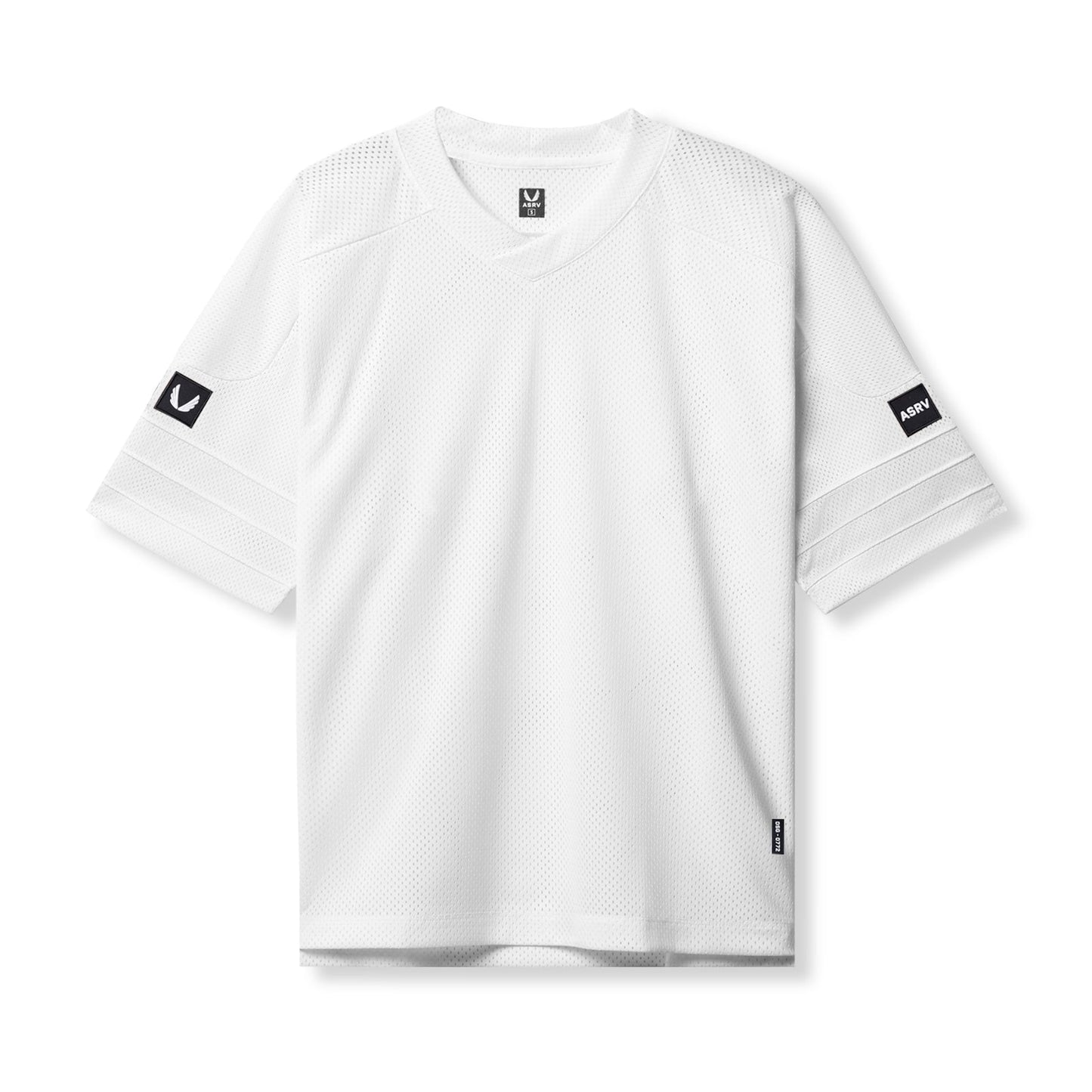0772. SilverPlus™ Mesh Oversized Jersey White | ASRV sale
