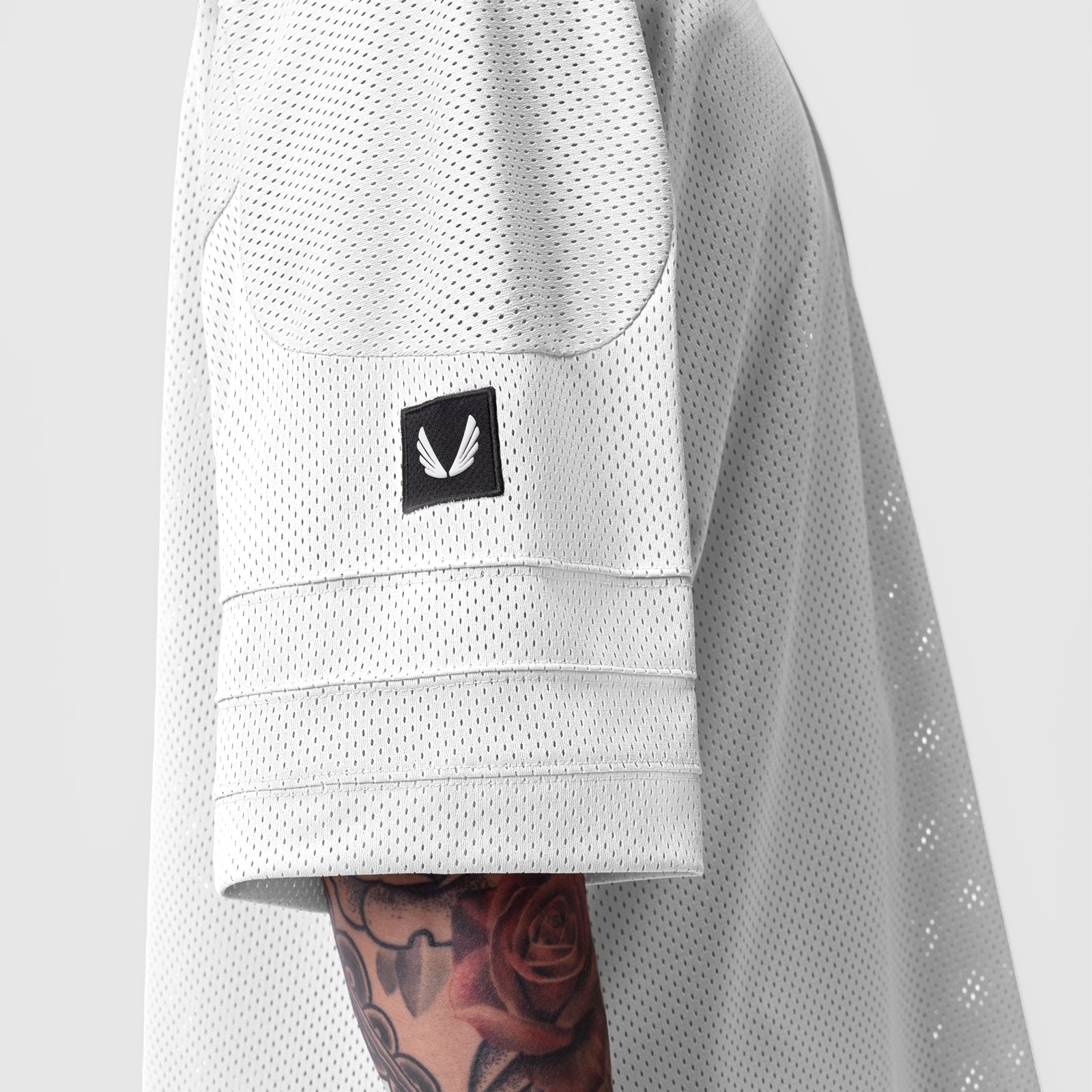 0772. SilverPlus™ Mesh Oversized Jersey White | ASRV sale