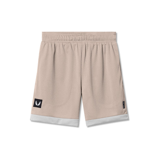 0795. SilverPlus™ Mesh Reversible Short Beige/White | ASRV Discount