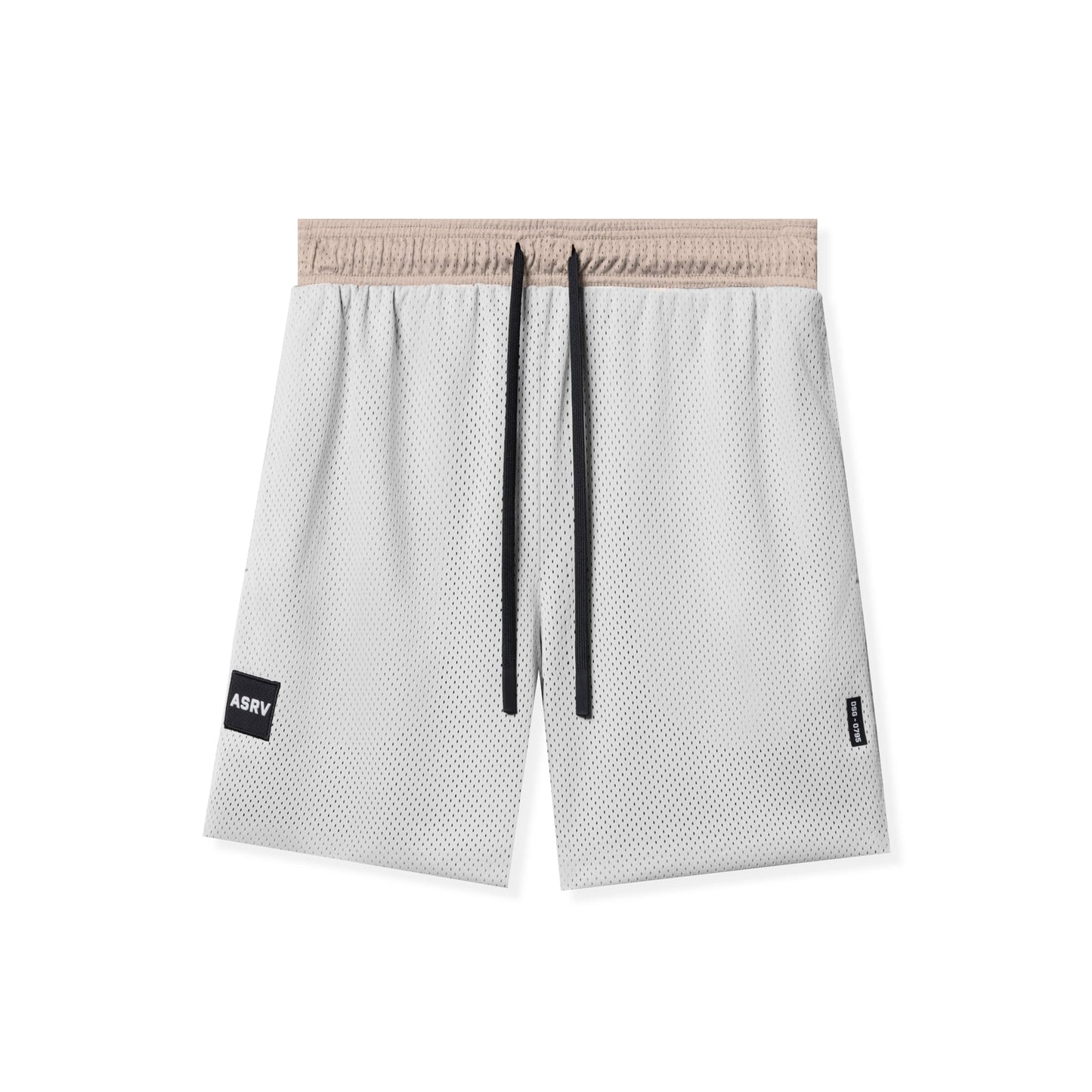 0795. SilverPlus™ Mesh Reversible Short Beige/White | ASRV Discount