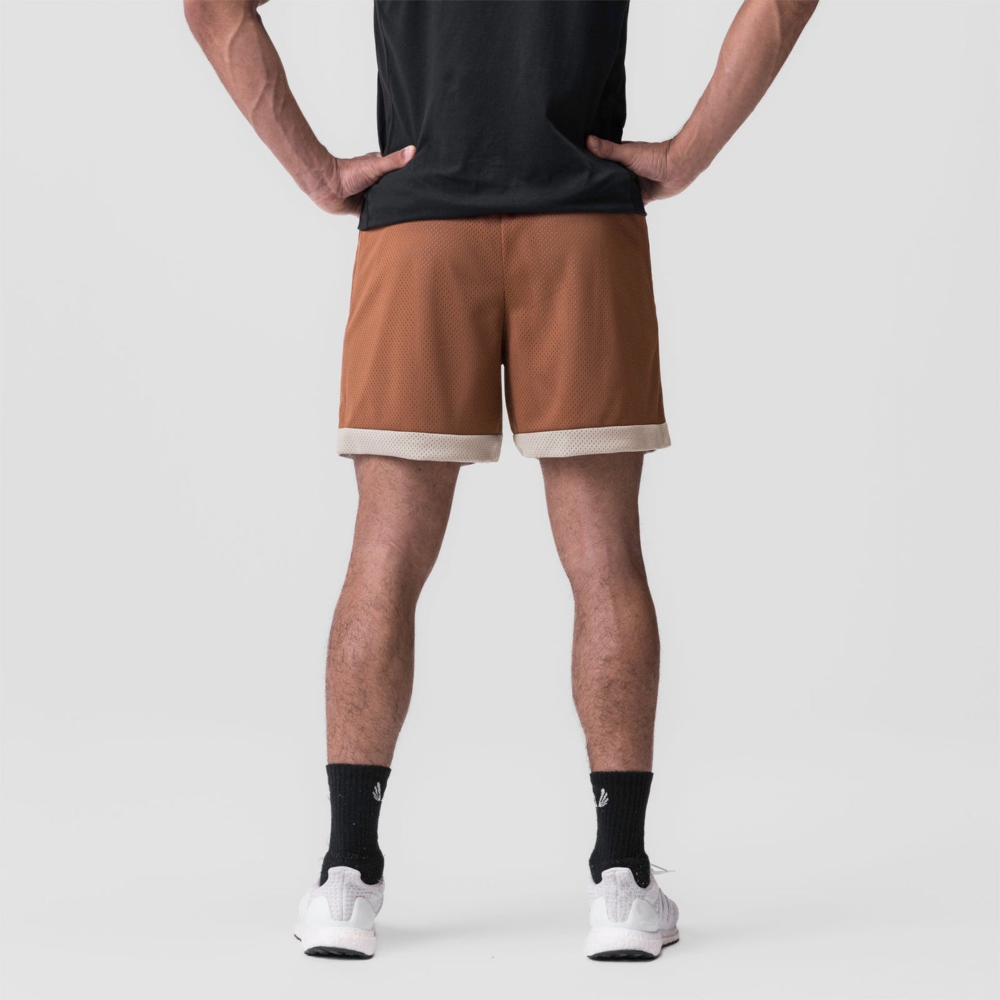 0795. SilverPlus™ Mesh Reversible Short Rust/Beige | ASRV near me