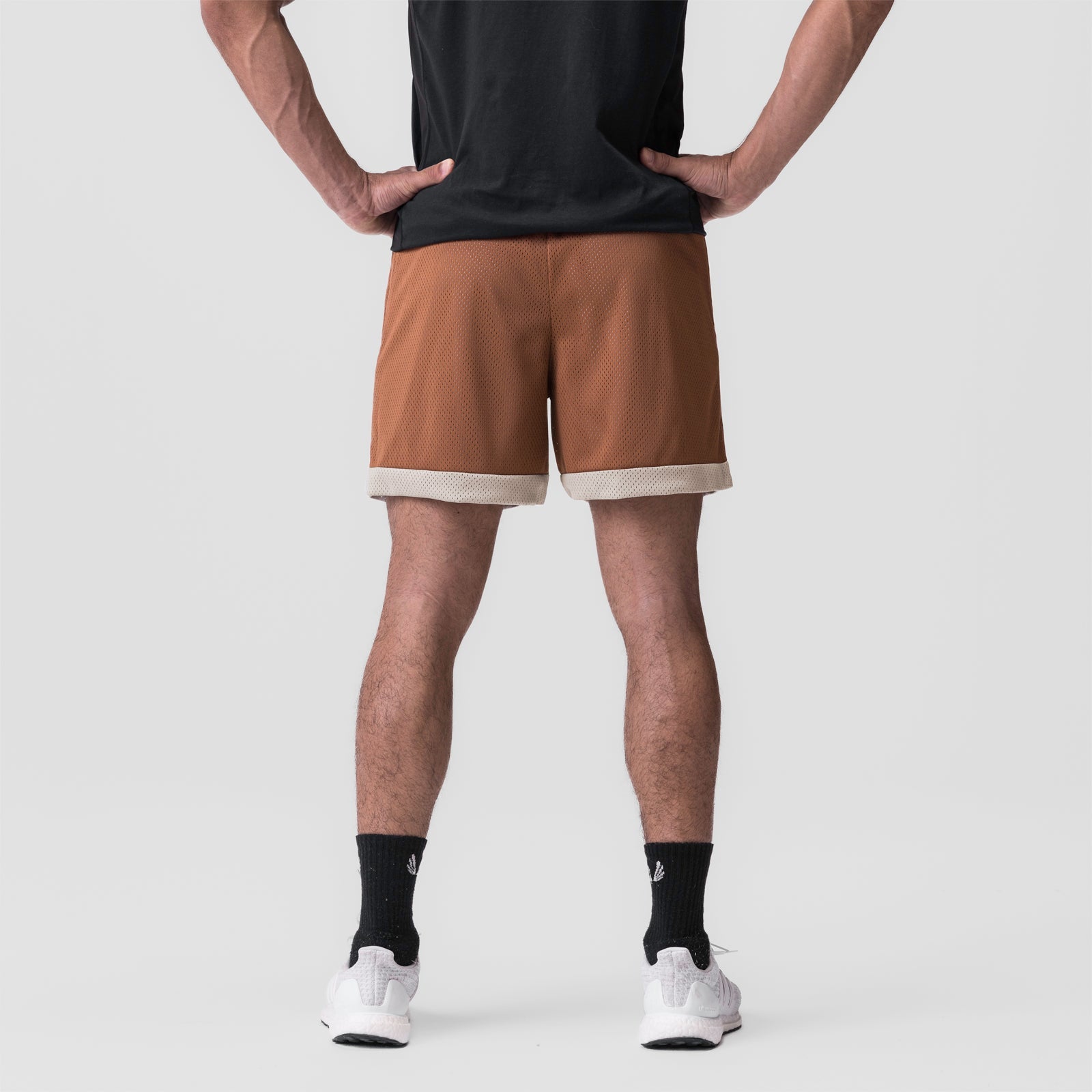 0795. SilverPlus™ Mesh Reversible Short Rust/Beige | ASRV near me