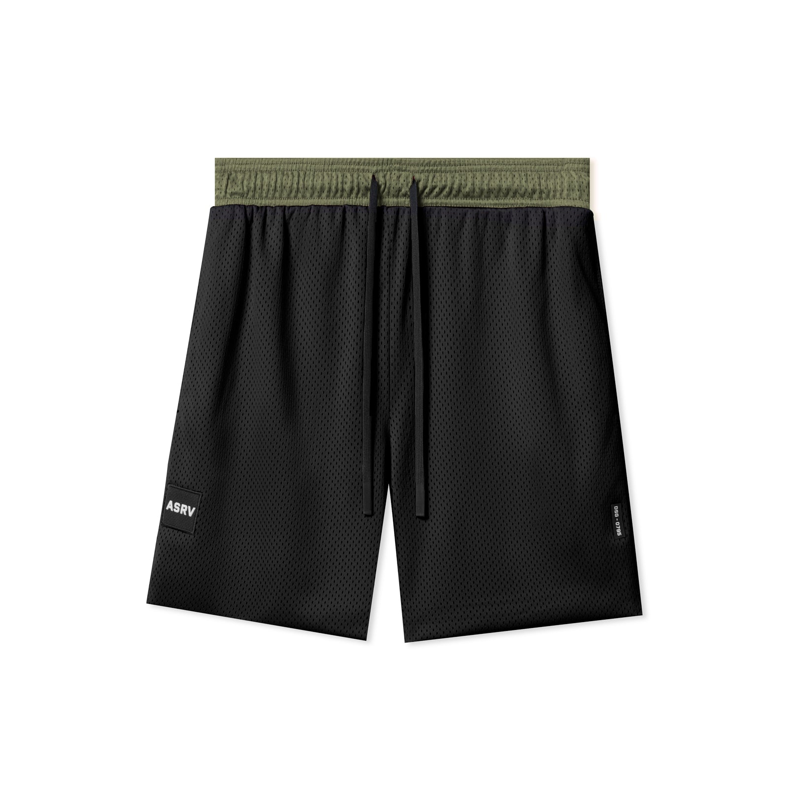 0795. SilverPlus™ Mesh Reversible Short Olive/Black | ASRV US