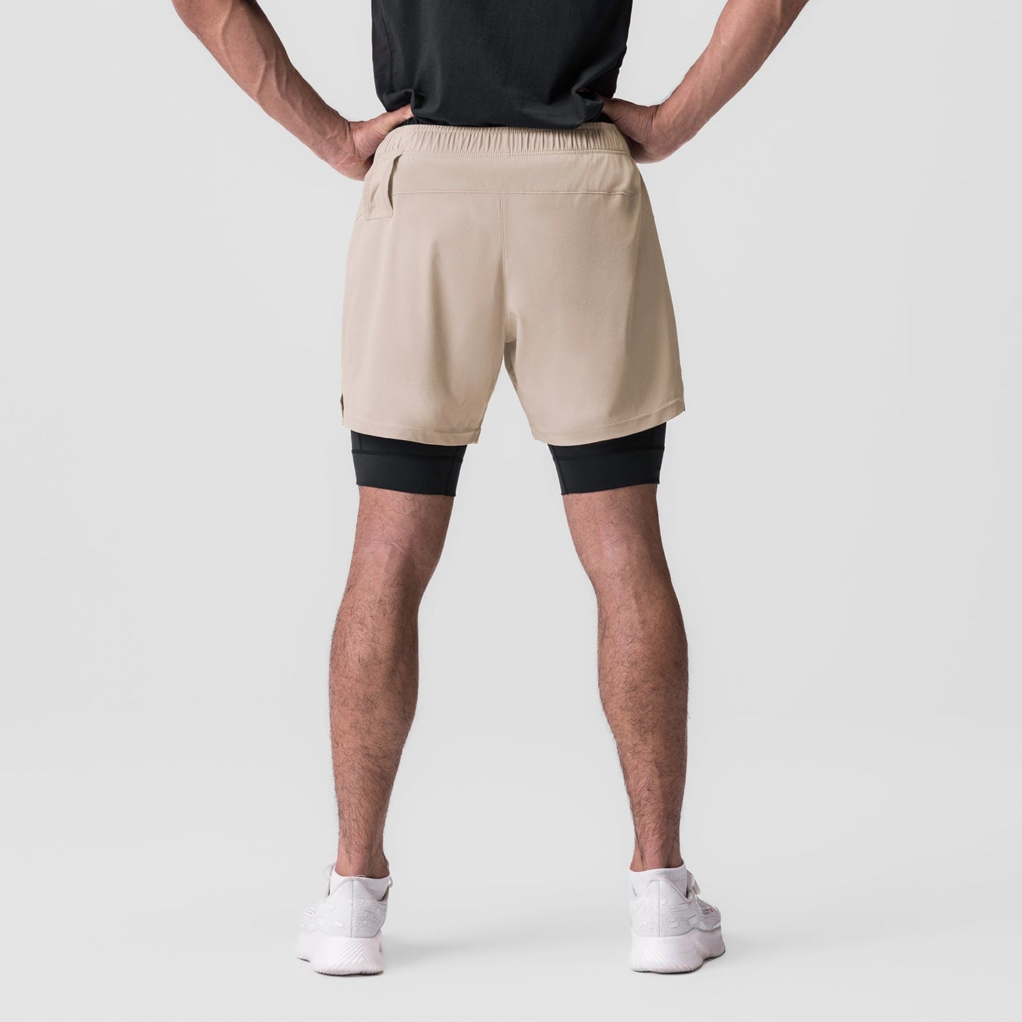 0784. Ultralite™ 6" Liner Short Beige/Black | ASRV discount