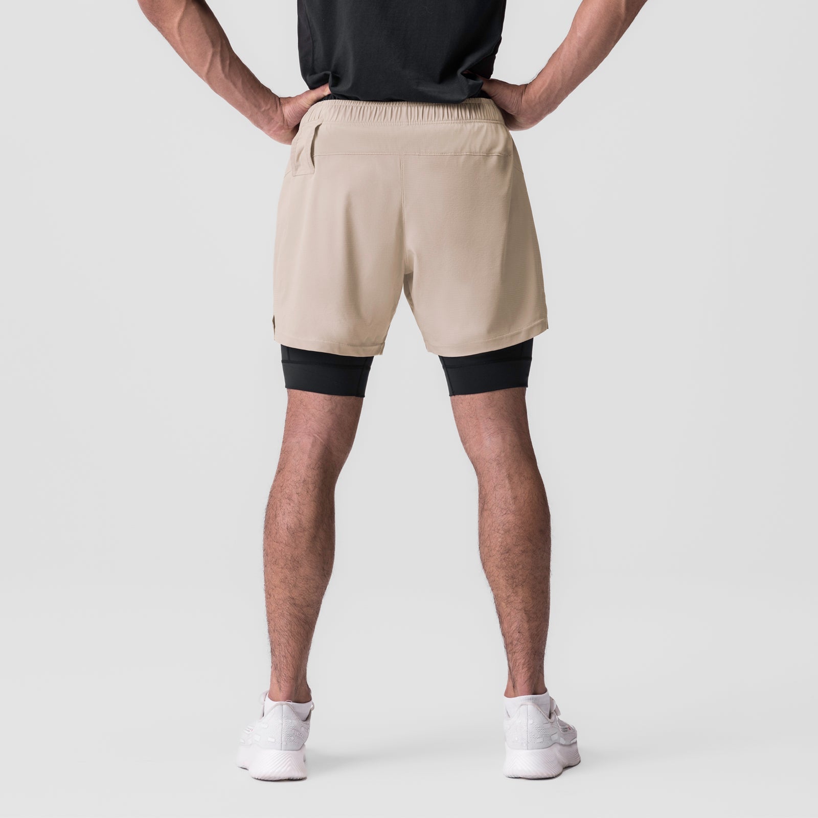 0784. Ultralite™ 6" Liner Short Beige/Black | ASRV discount