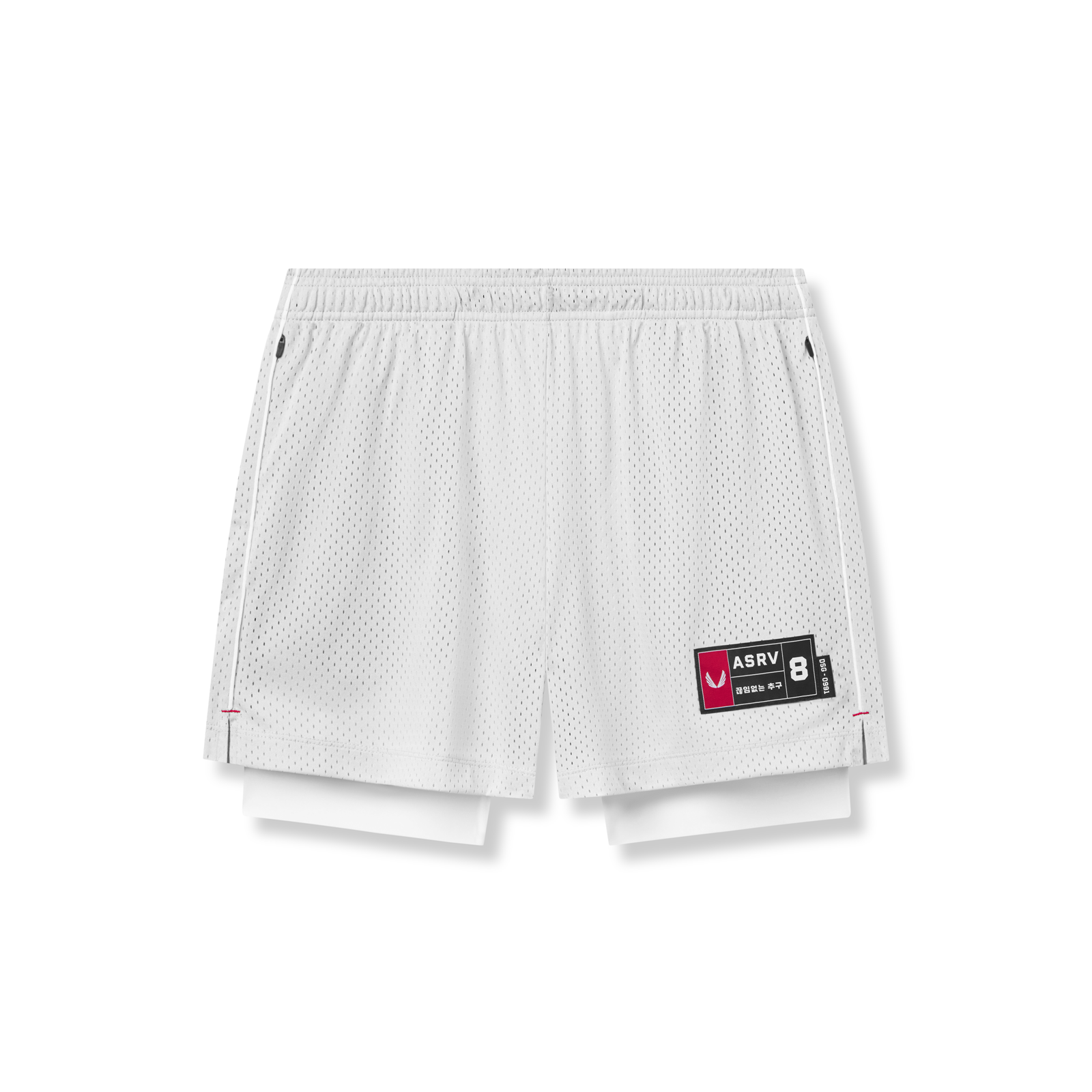 0991. Ion-Mesh 5" Liner Short White | ASRV for sale