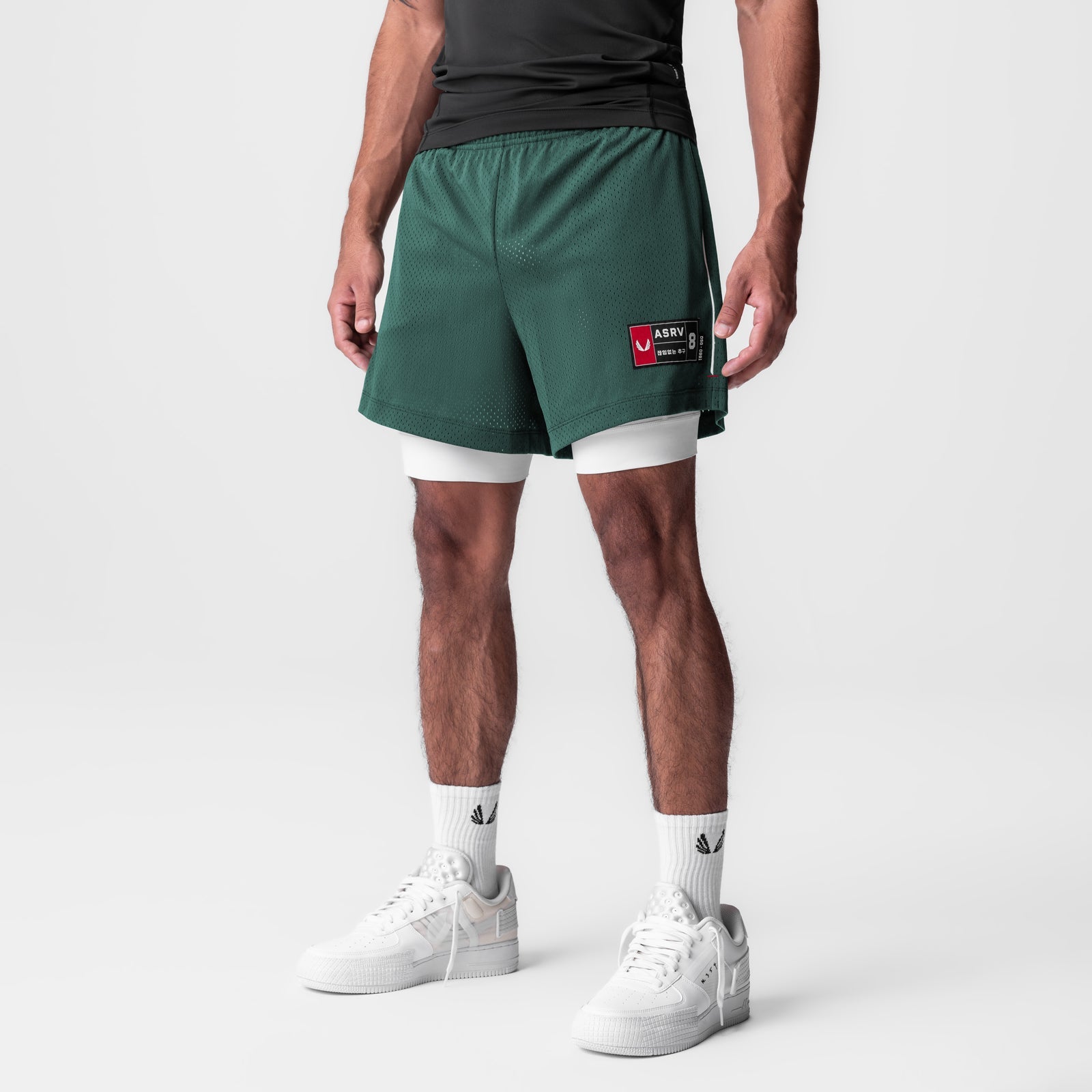 0991. Ion-Mesh 5" Liner Short Forest Green | ASRV near me