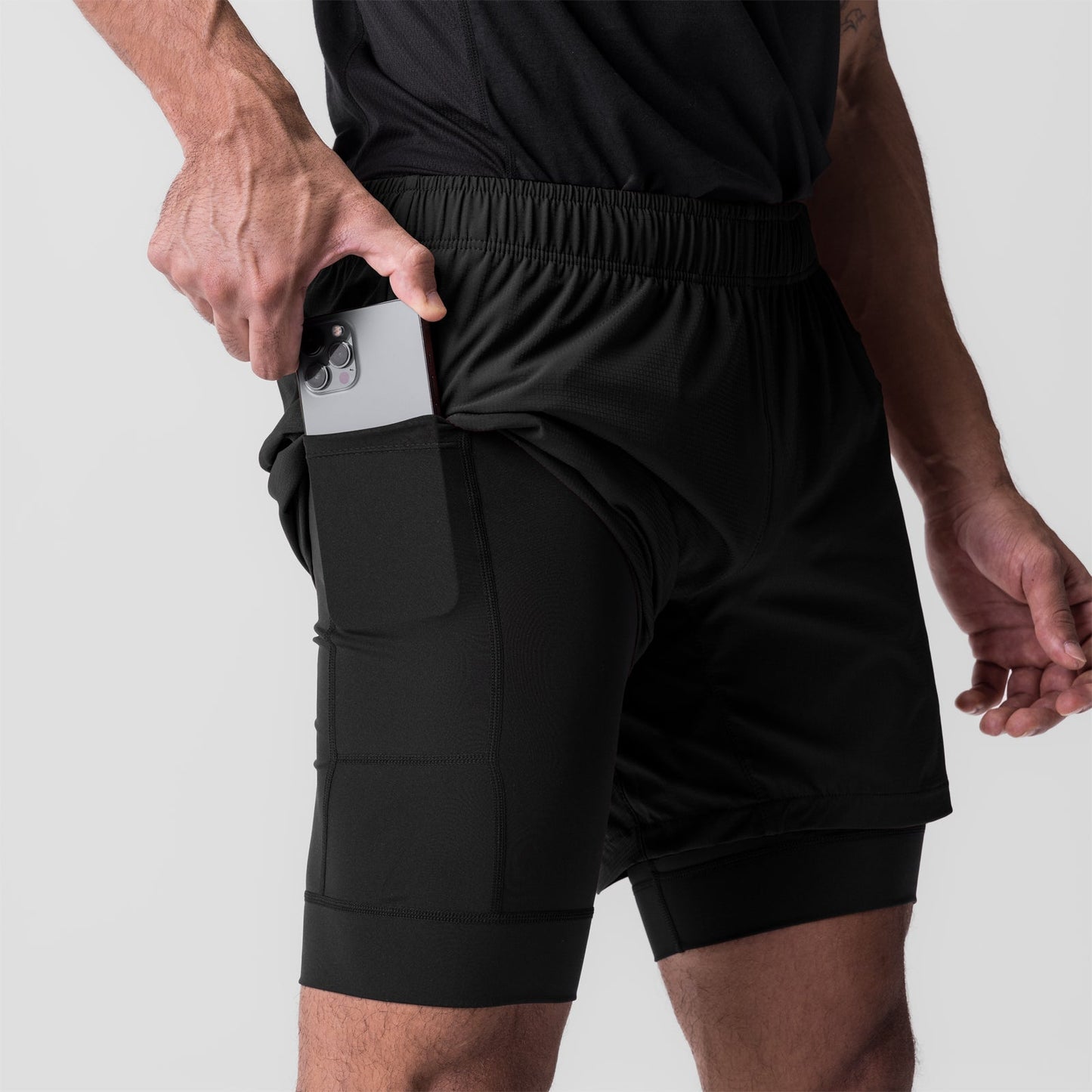 0784. Ultralite™ 6" Liner Short Dusk Black/Black | ASRV US