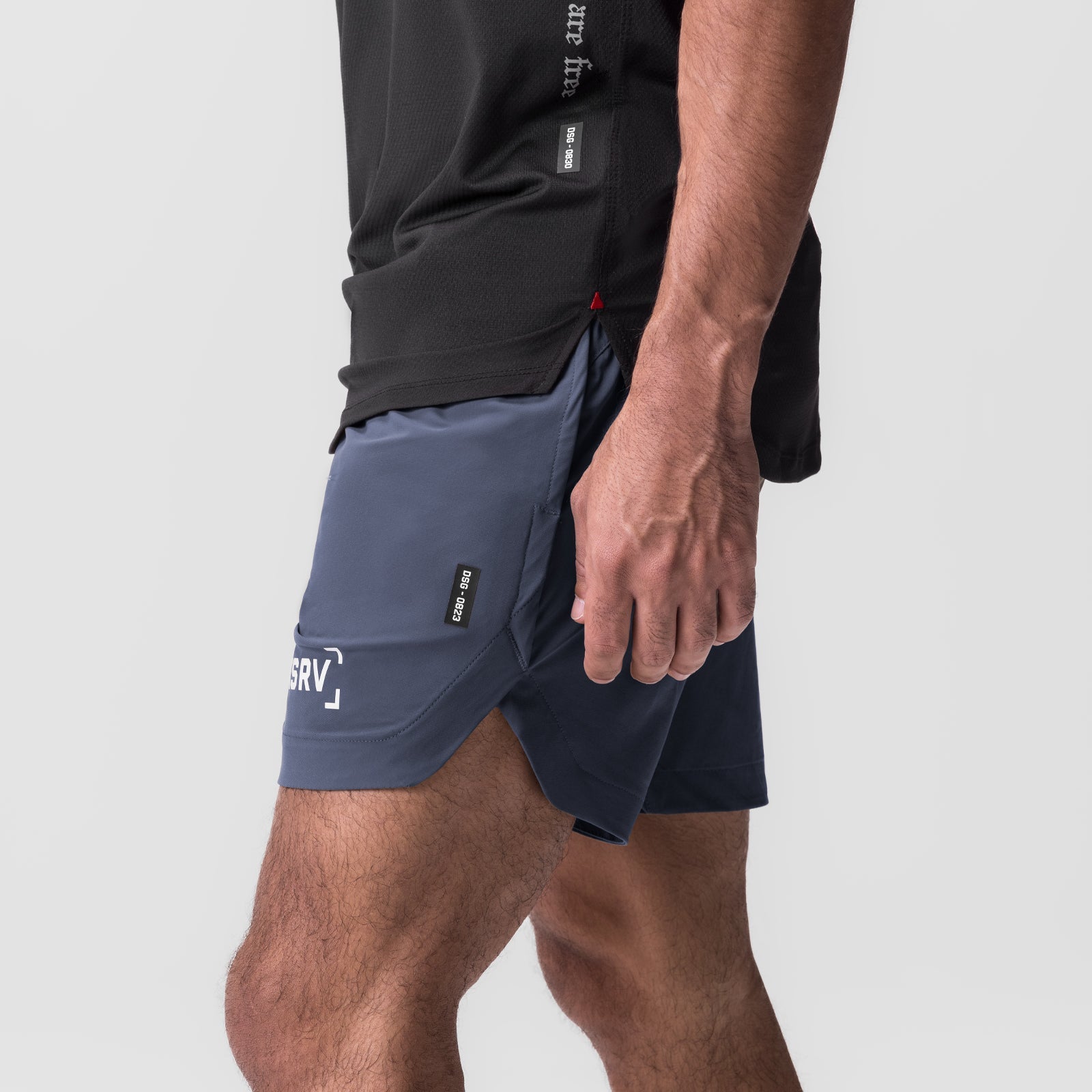 0823. Tetra-Lite® 7" Linerless Short Navy "Bracket" | ASRV sale