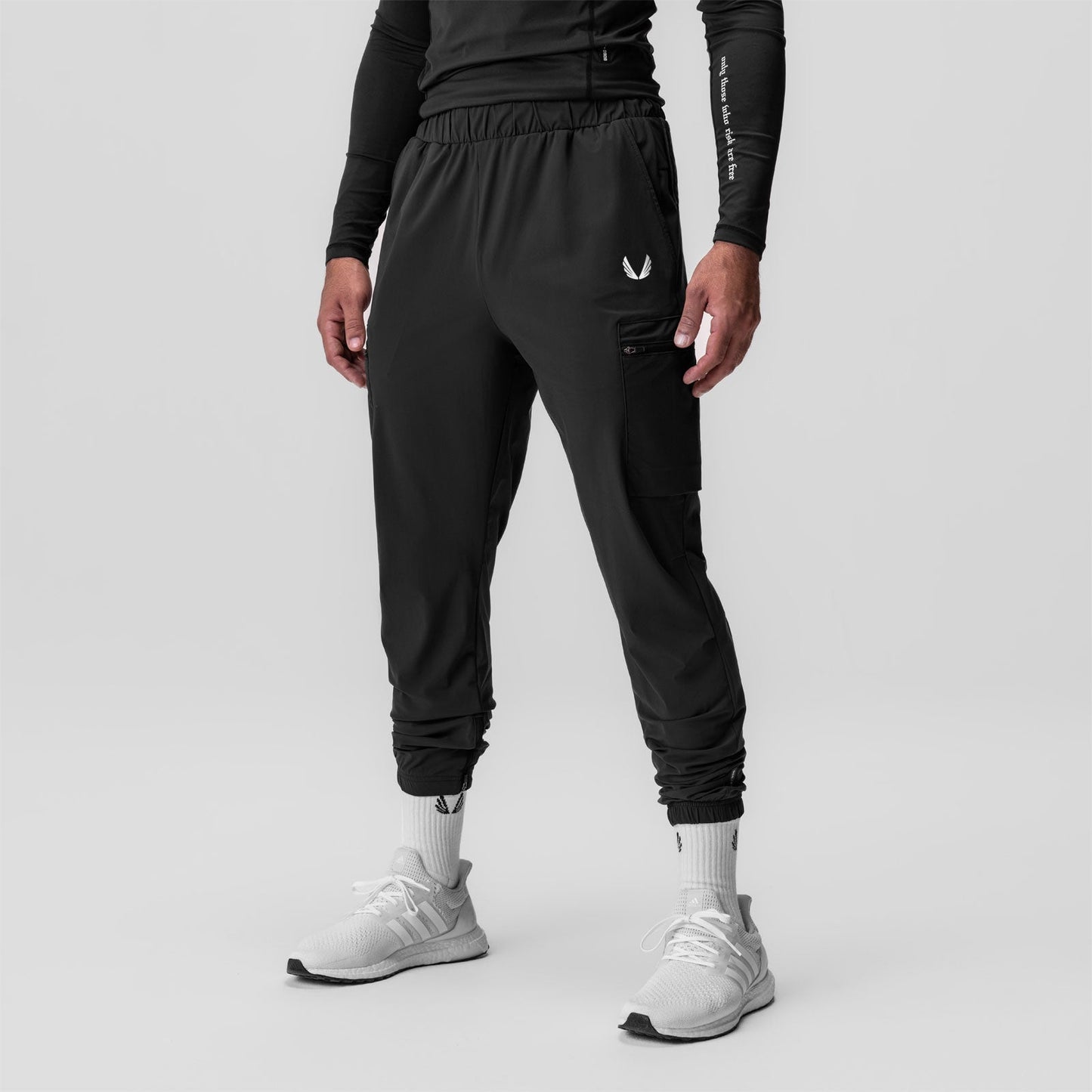 0656. Tetra-Lite® Standard Zip Jogger Black "White Wings" | ASRV discount