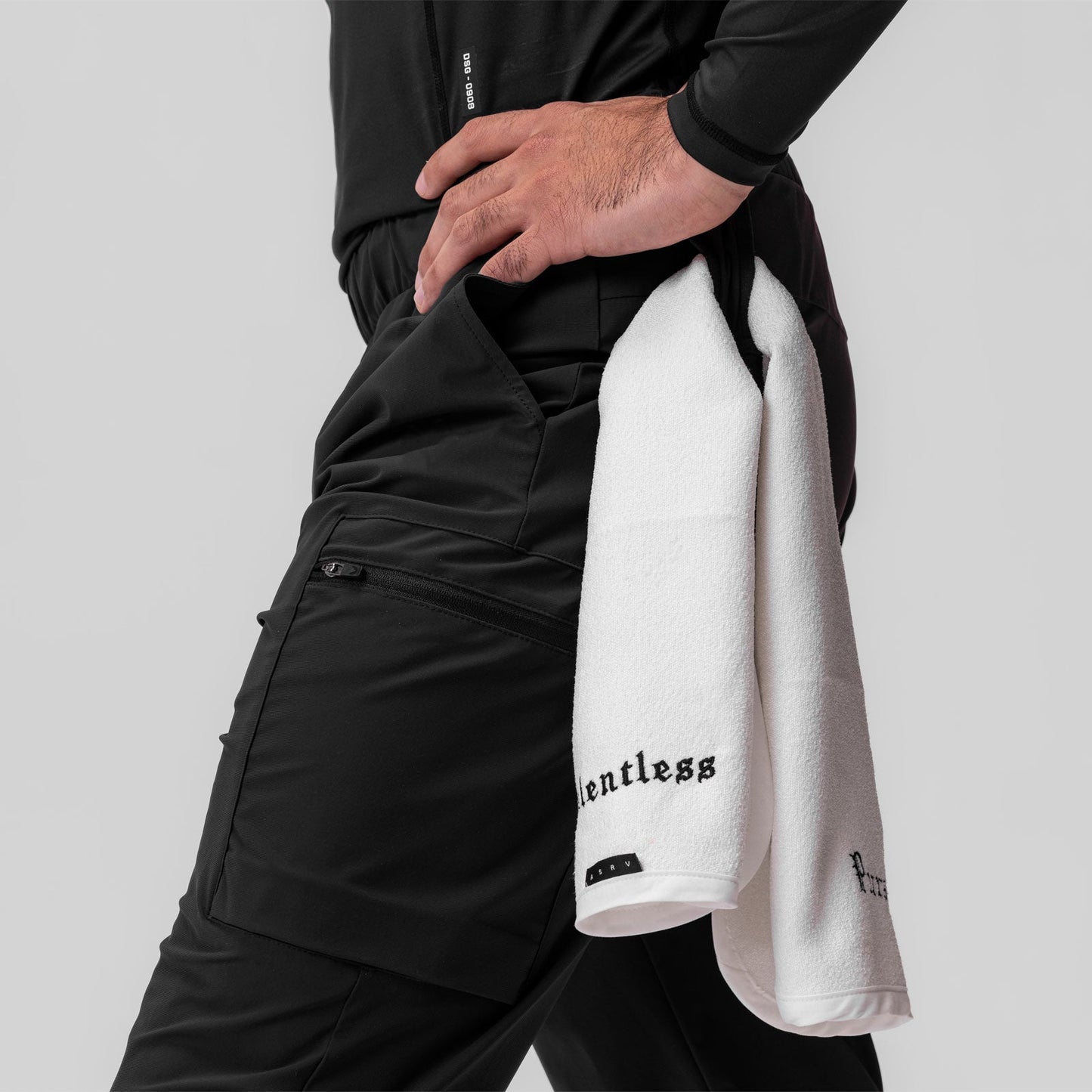 0656. Tetra-Lite® Standard Zip Jogger Black "White Wings" | ASRV discount