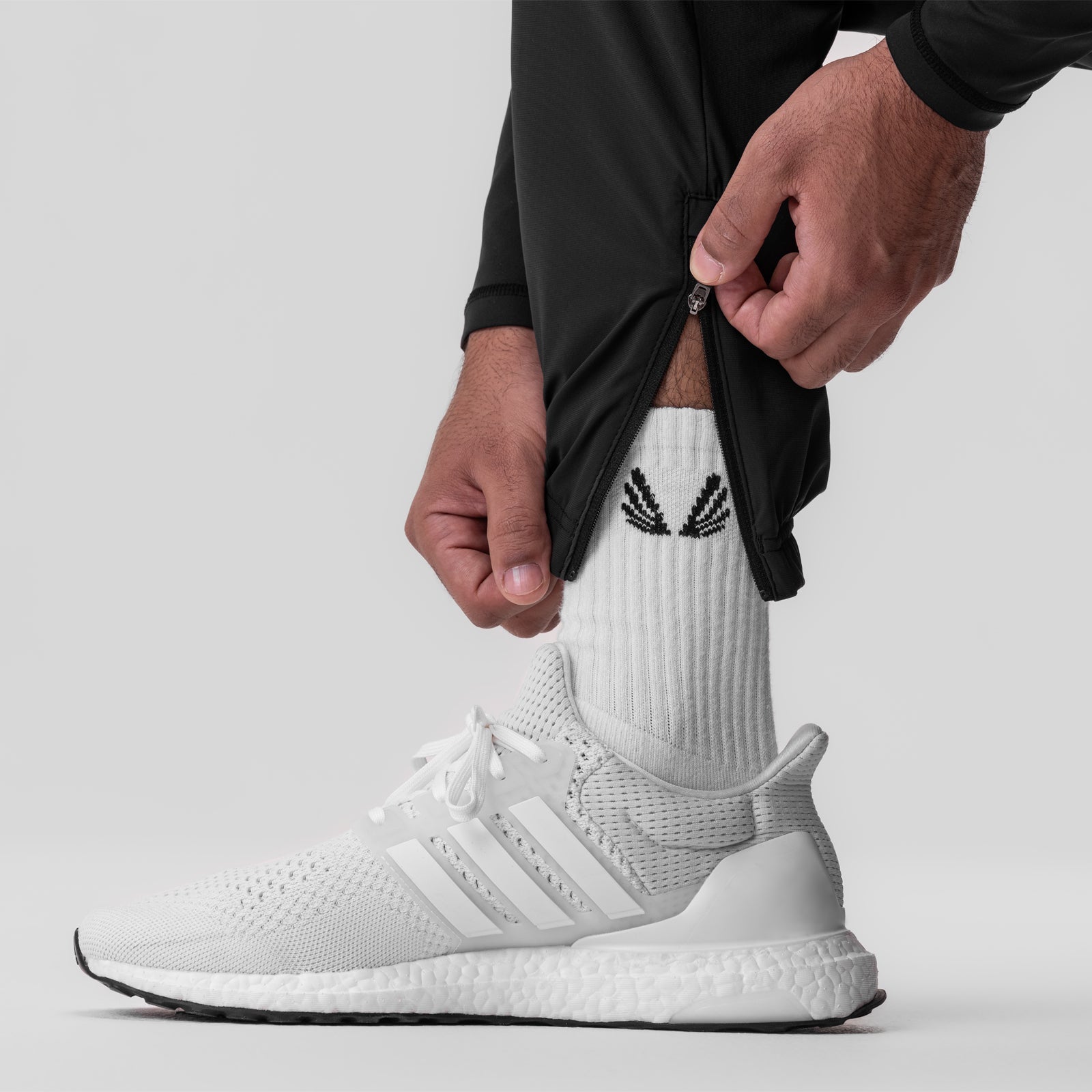 0656. Tetra-Lite® Standard Zip Jogger Black "White Wings" | ASRV discount