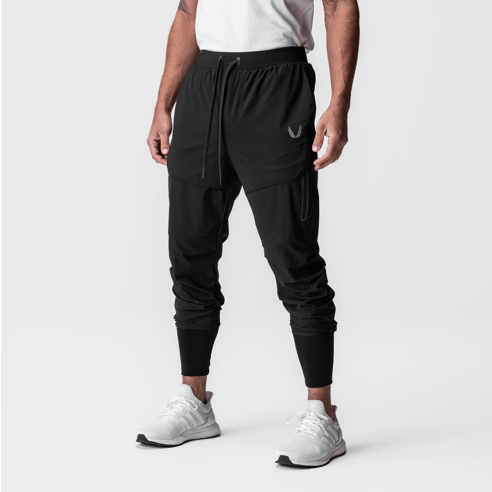 0690. Tetra-Lite® Tech High Rib Jogger Black "Wings" | ASRV near me