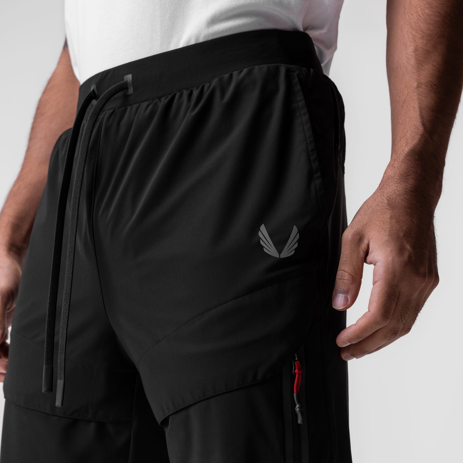 0690. Tetra-Lite® Tech High Rib Jogger Black "Wings" | ASRV near me