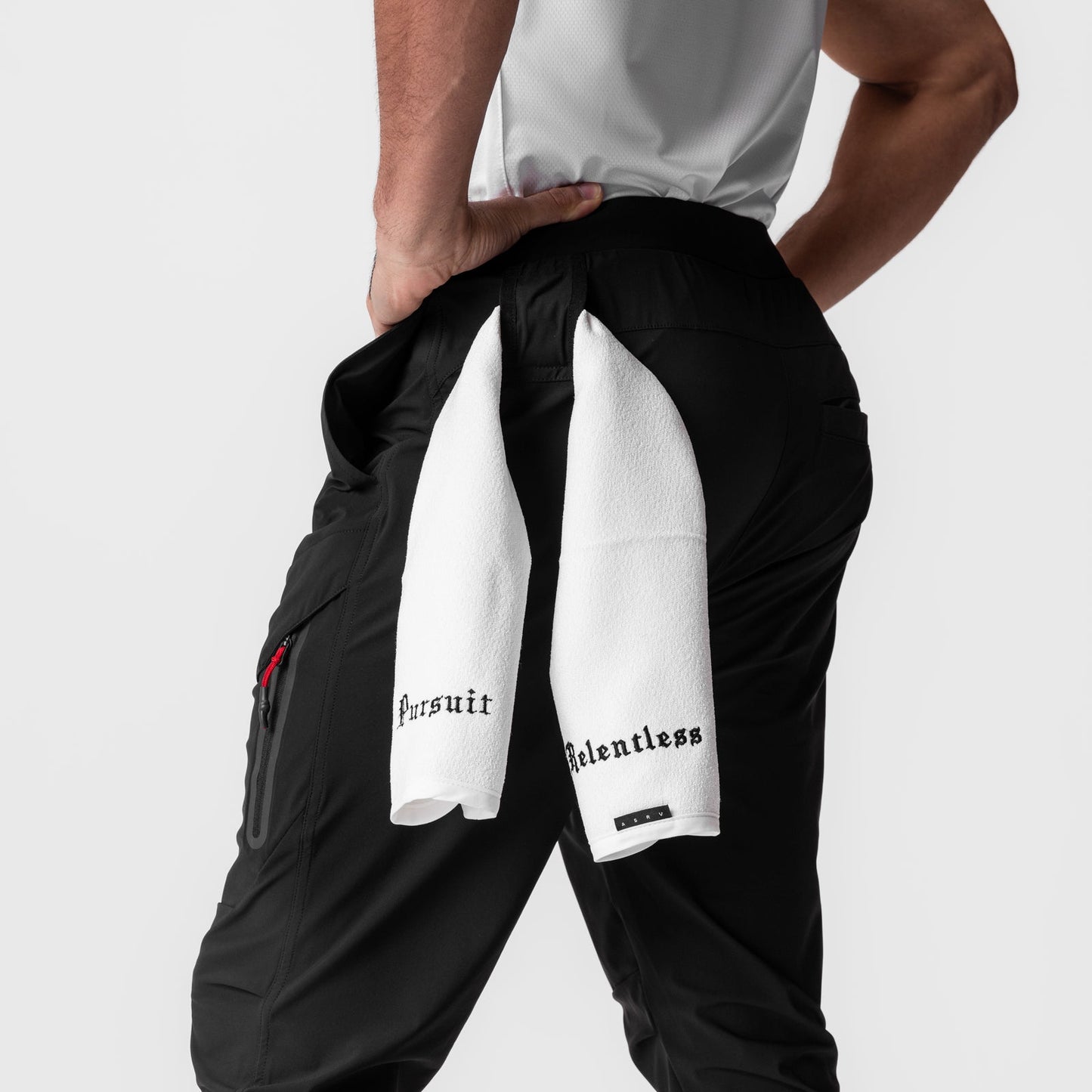 0690. Tetra-Lite® Tech High Rib Jogger Black "Wings" | ASRV near me
