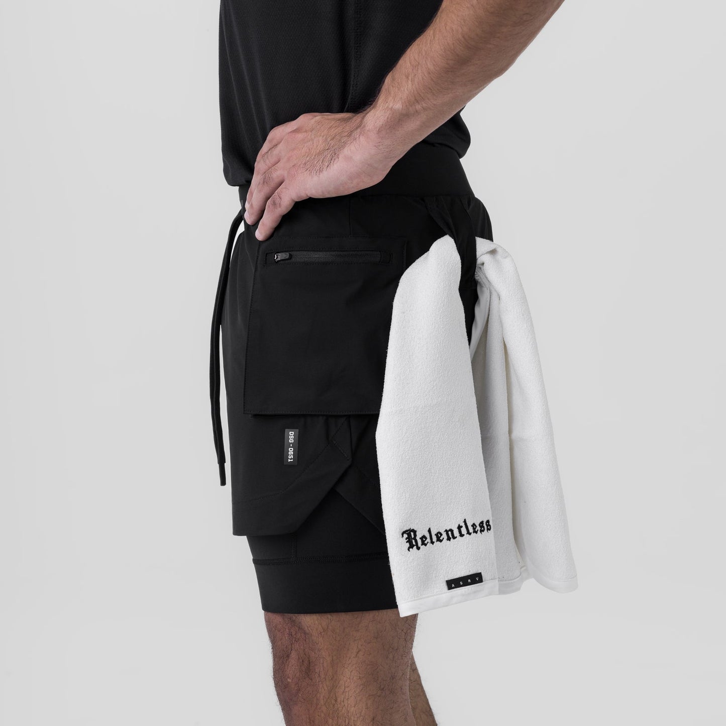 0651. Tetra-Lite® 5" Liner Cargo Short Black | ASRV sale