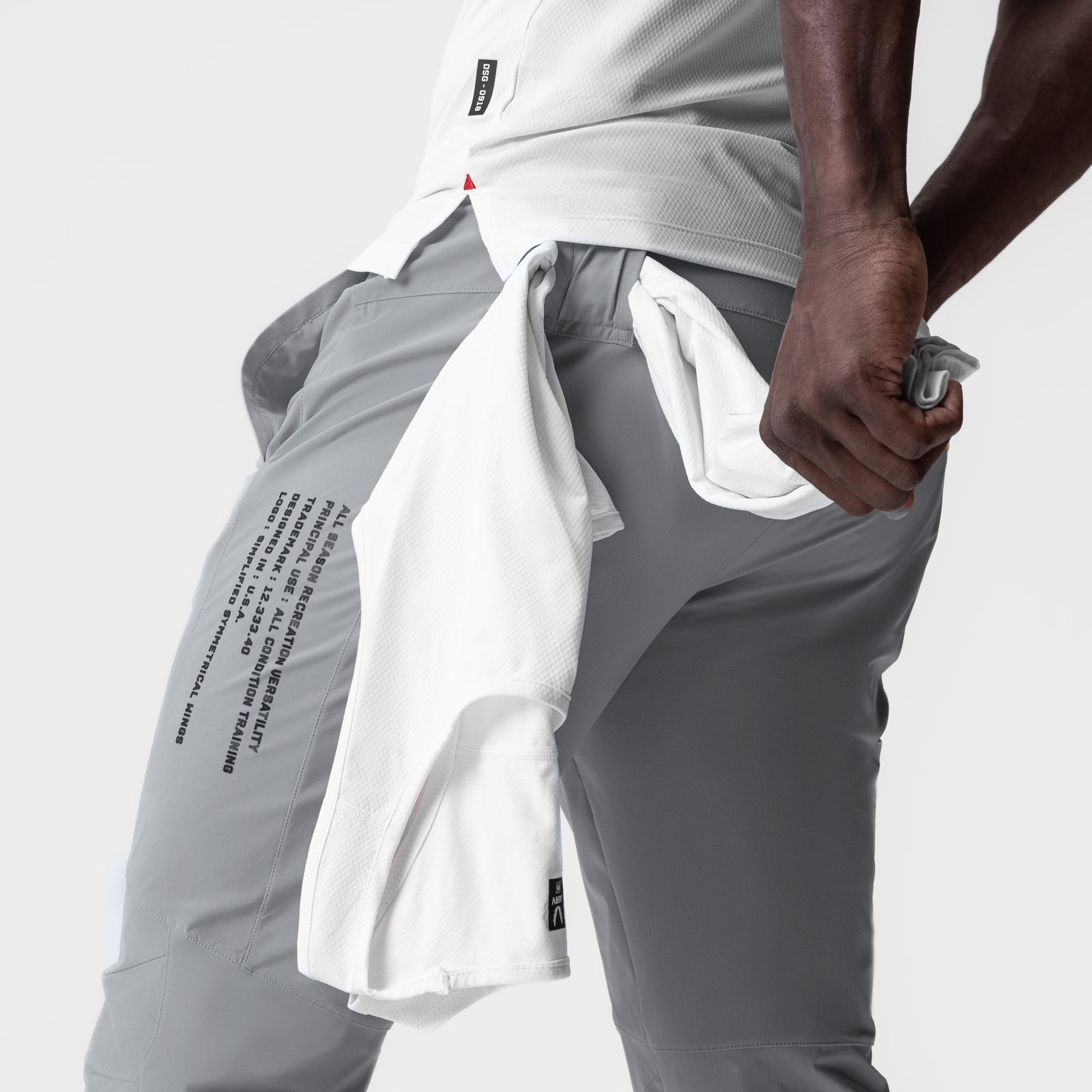 0959. Tetra-Lite® Moto Jogger Slate Grey "Multi-Text" | ASRV on sale