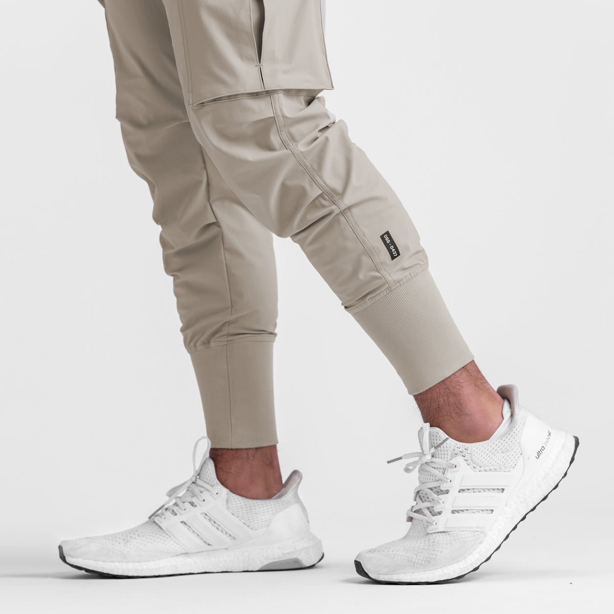 0437. Tetra-Lite® Cargo High Rib Jogger Sand Smoke | ASRV Online