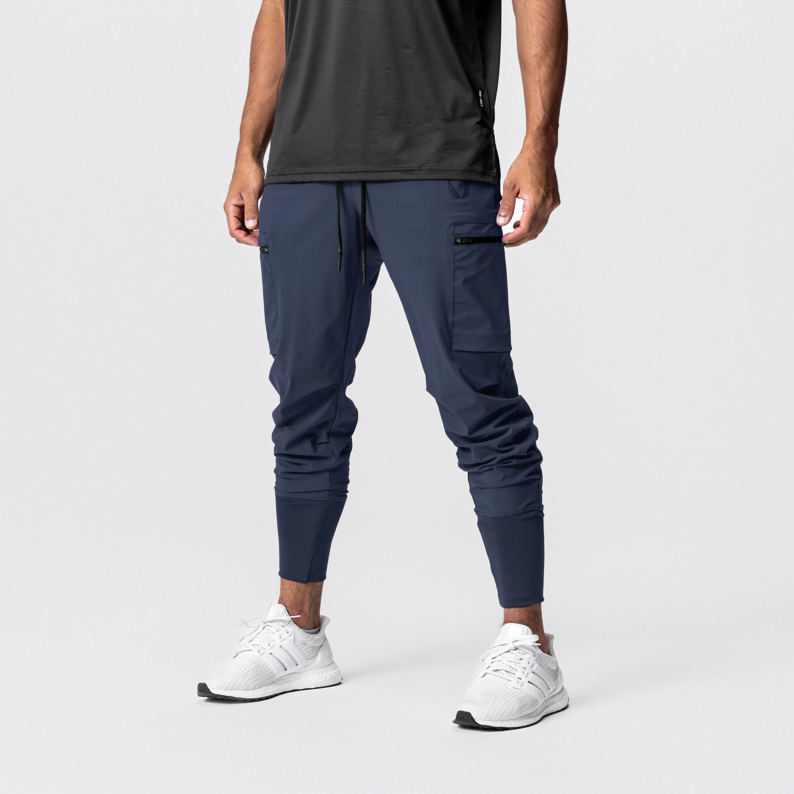 0827. Tetra-Lite® Inlay Pocket High Rib Jogger Navy | ASRV Discount