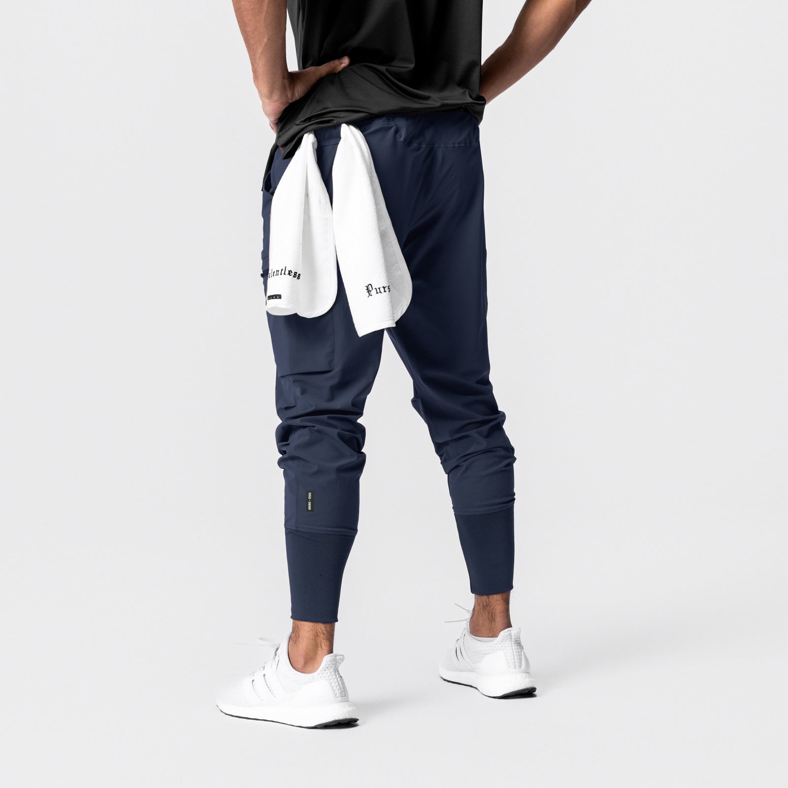0827. Tetra-Lite® Inlay Pocket High Rib Jogger Navy | ASRV Discount