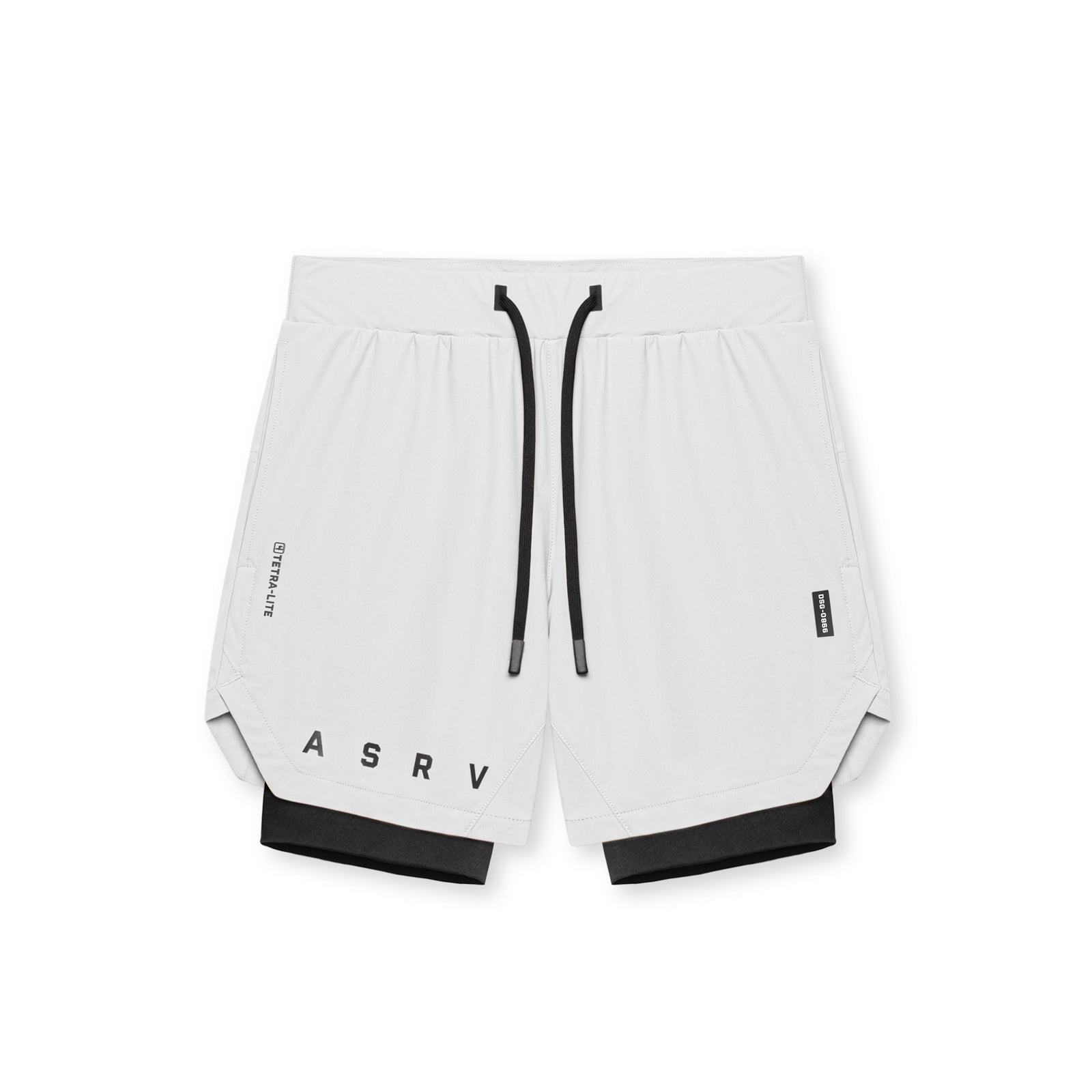 0866. Tetra-Lite® 7" Liner Short White "ASRV"/Black | ASRV sale
