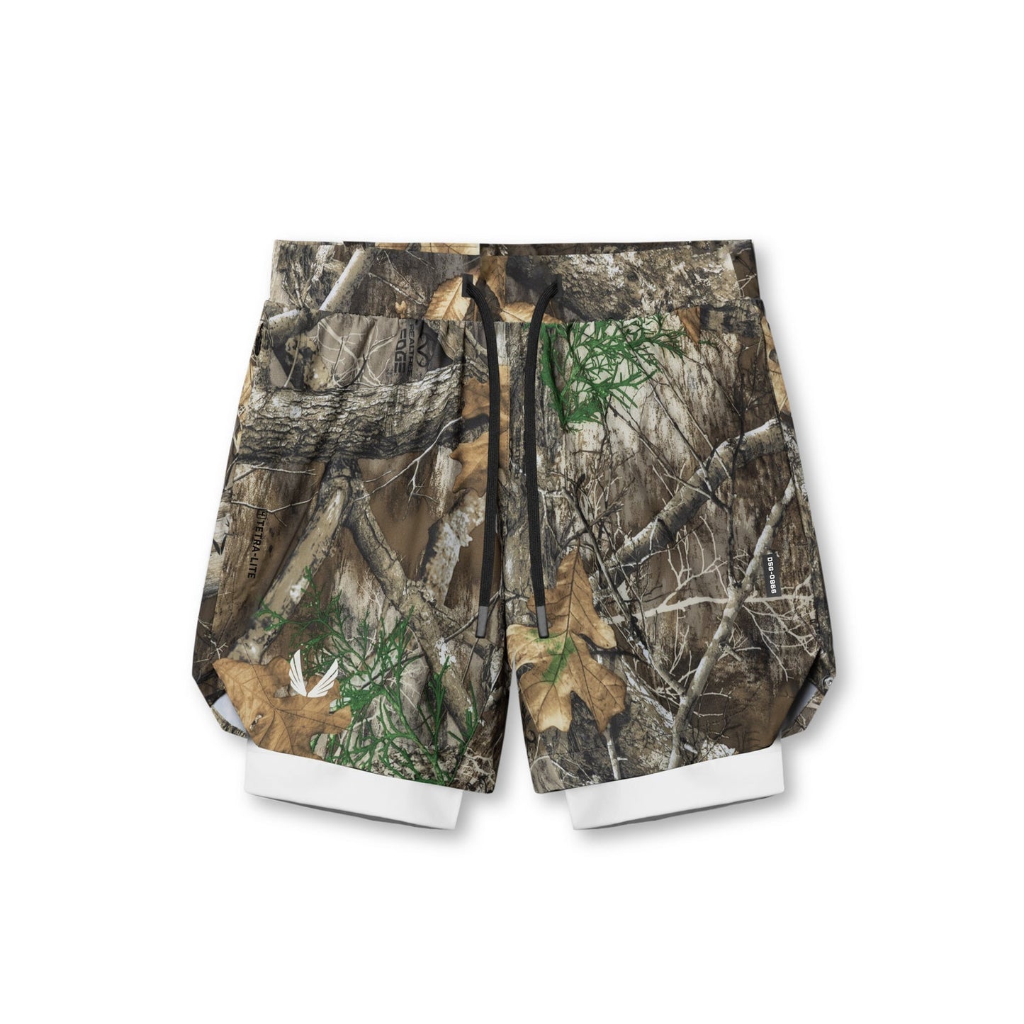 0866. Tetra-Lite® 7" Liner Short Realtree® Camo / White / White "Win | ASRV for sale