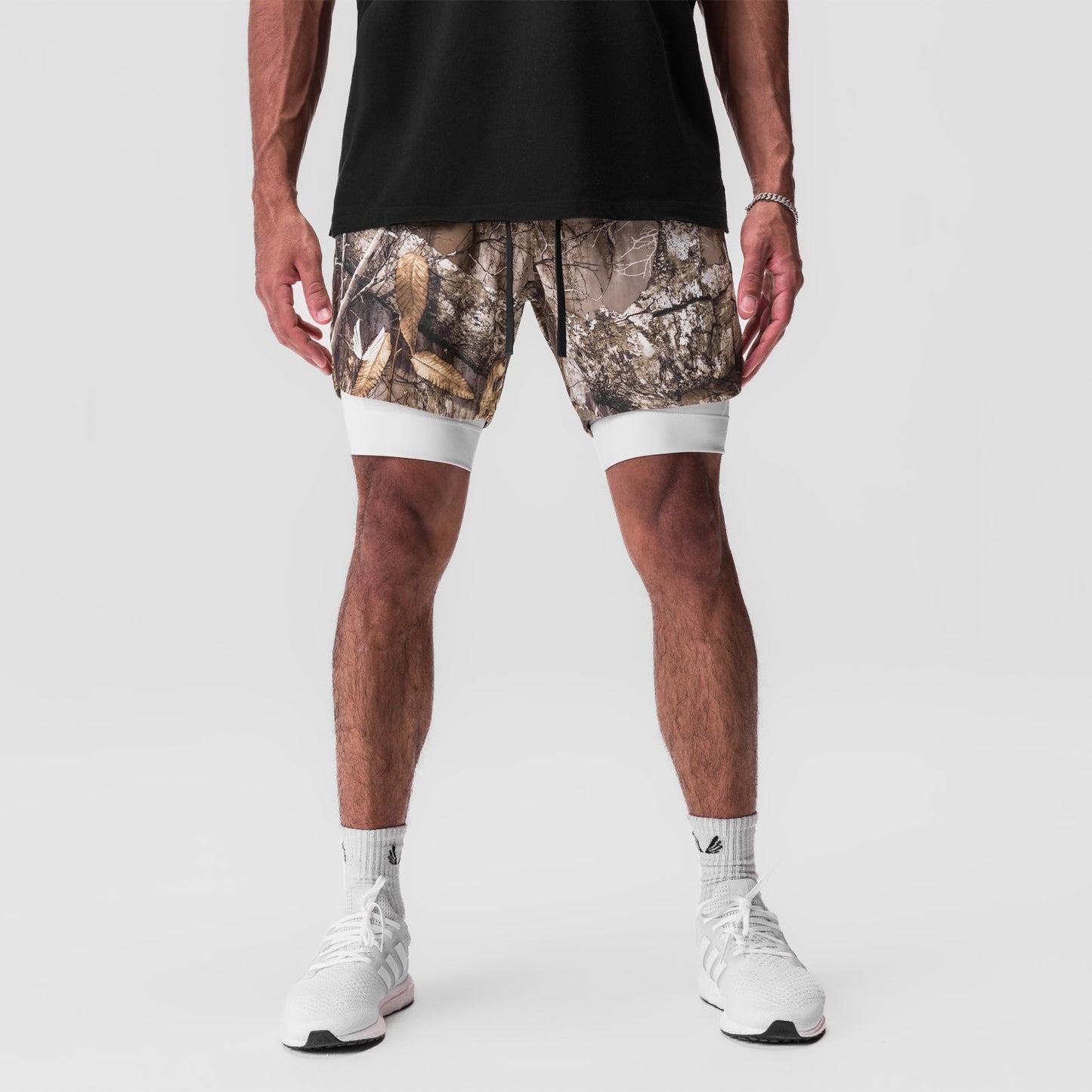 0866. Tetra-Lite® 7" Liner Short Realtree® Camo / White / White "Win | ASRV for sale