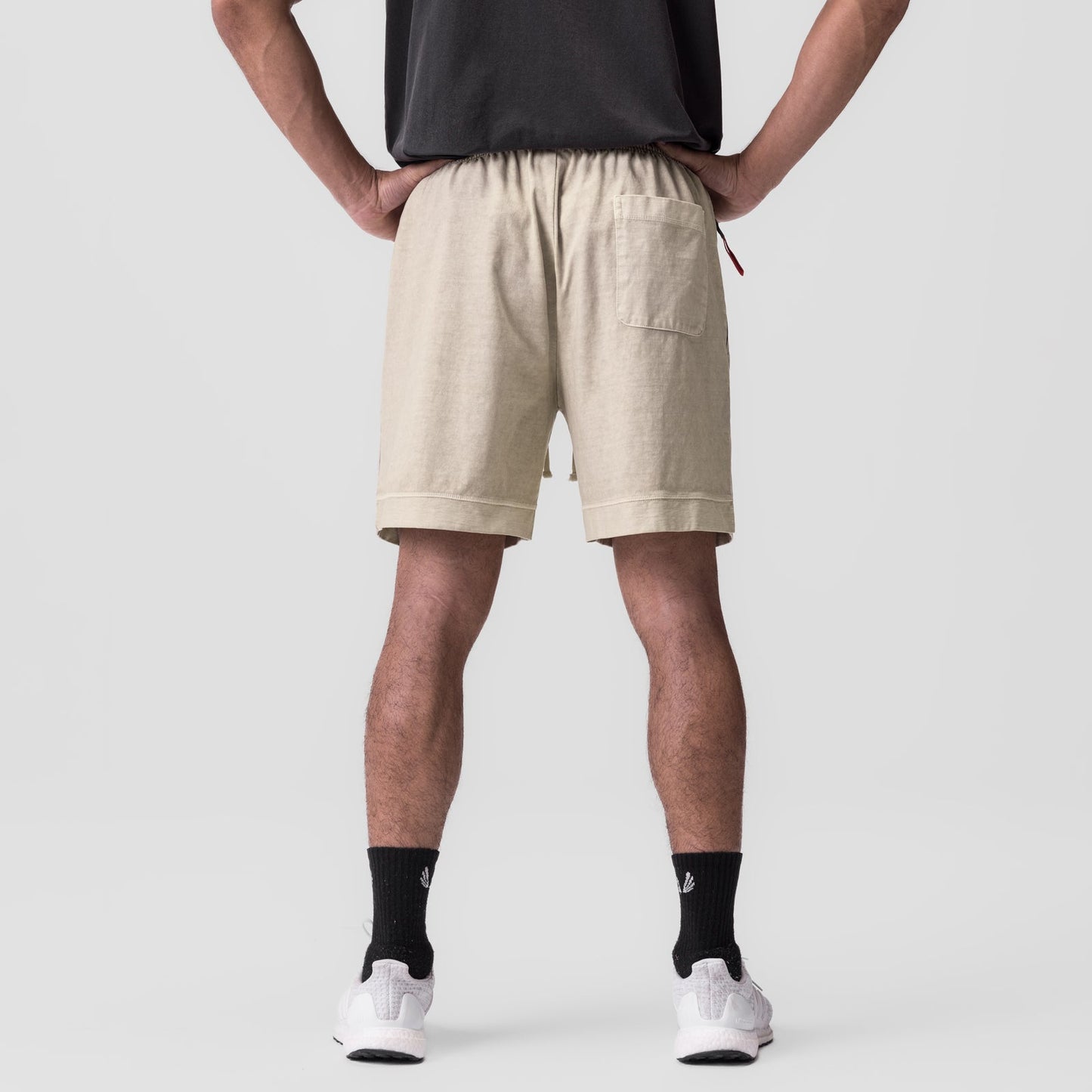 0782. Tech Essential™ Sweat Short Faded Beige | ASRV Online